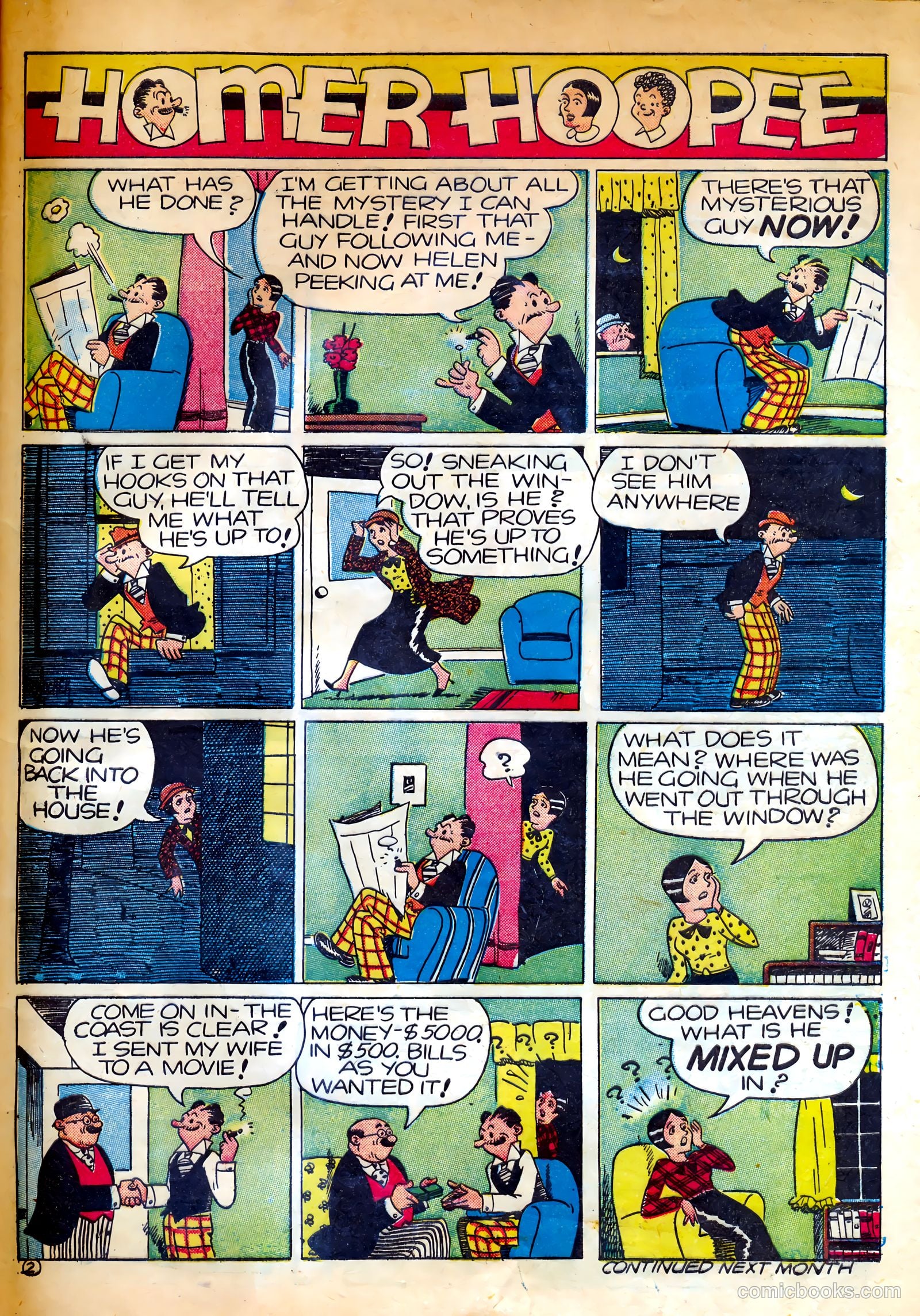 Famous Funnies #82 — page 59 of 64