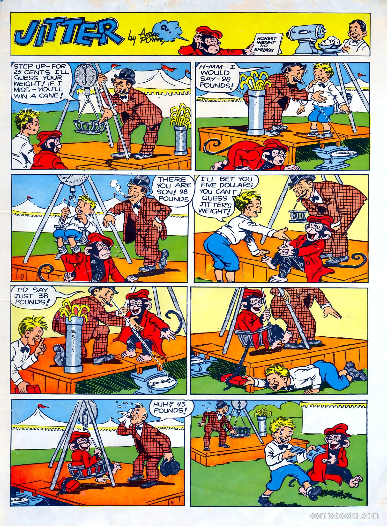 Famous Funnies #82 — page 63 of 64