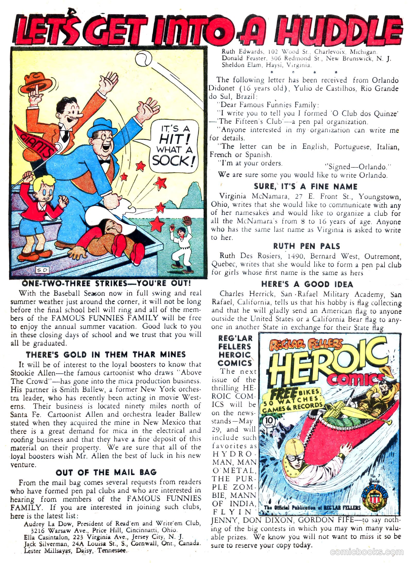 Famous Funnies #83 — page 10 of 64