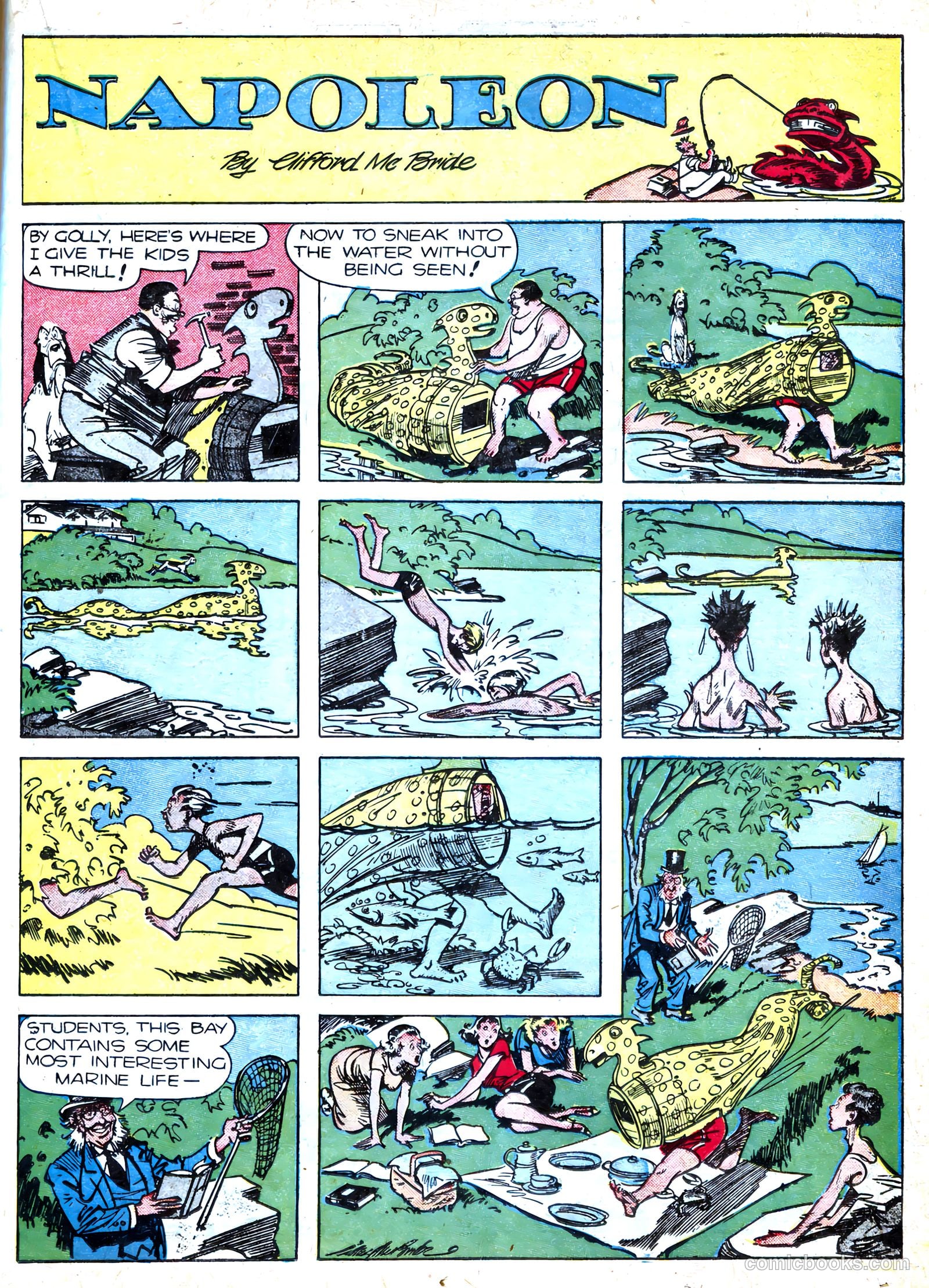 Famous Funnies #83 — page 33 of 64