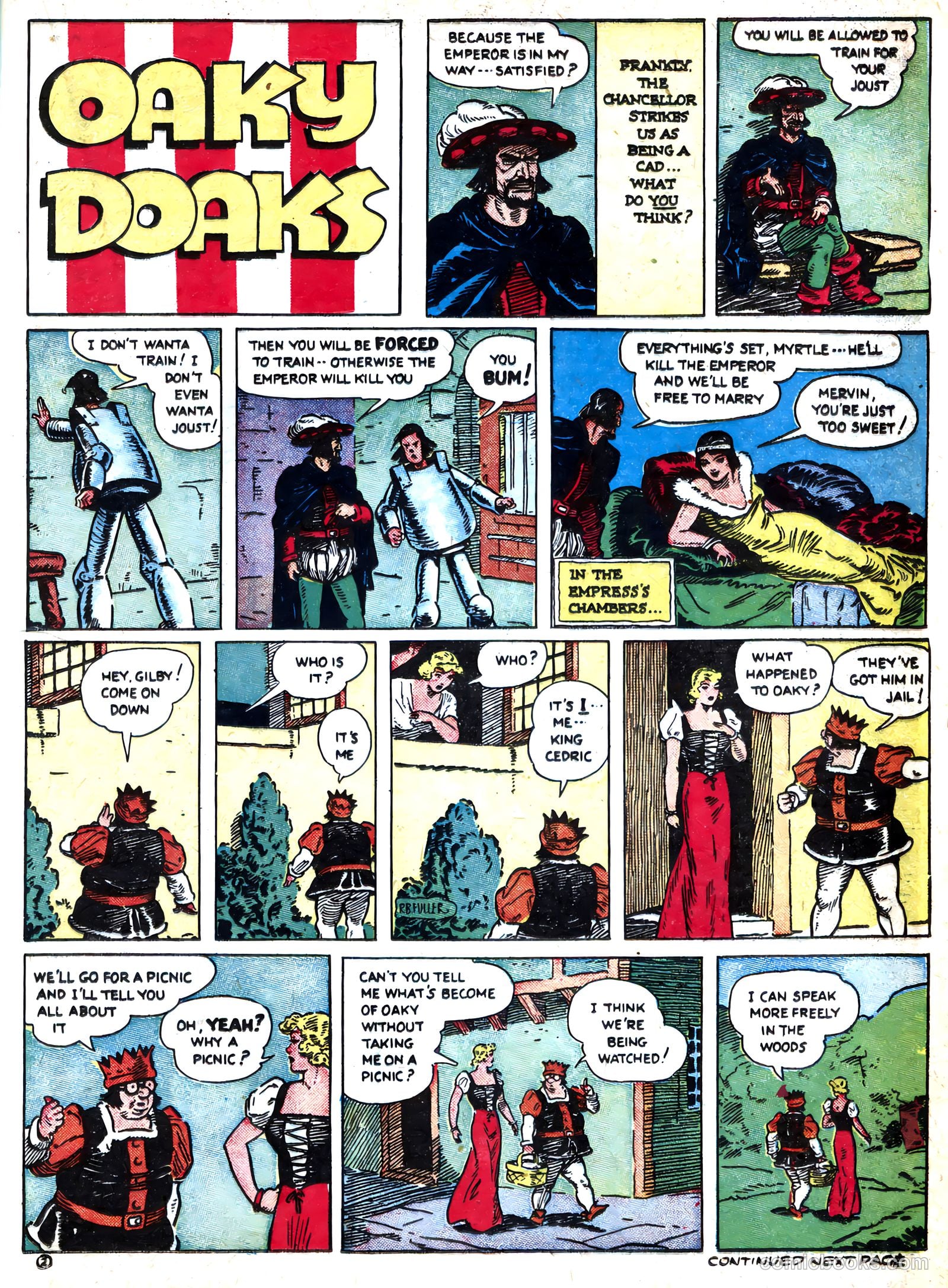 Famous Funnies #83 — page 35 of 64