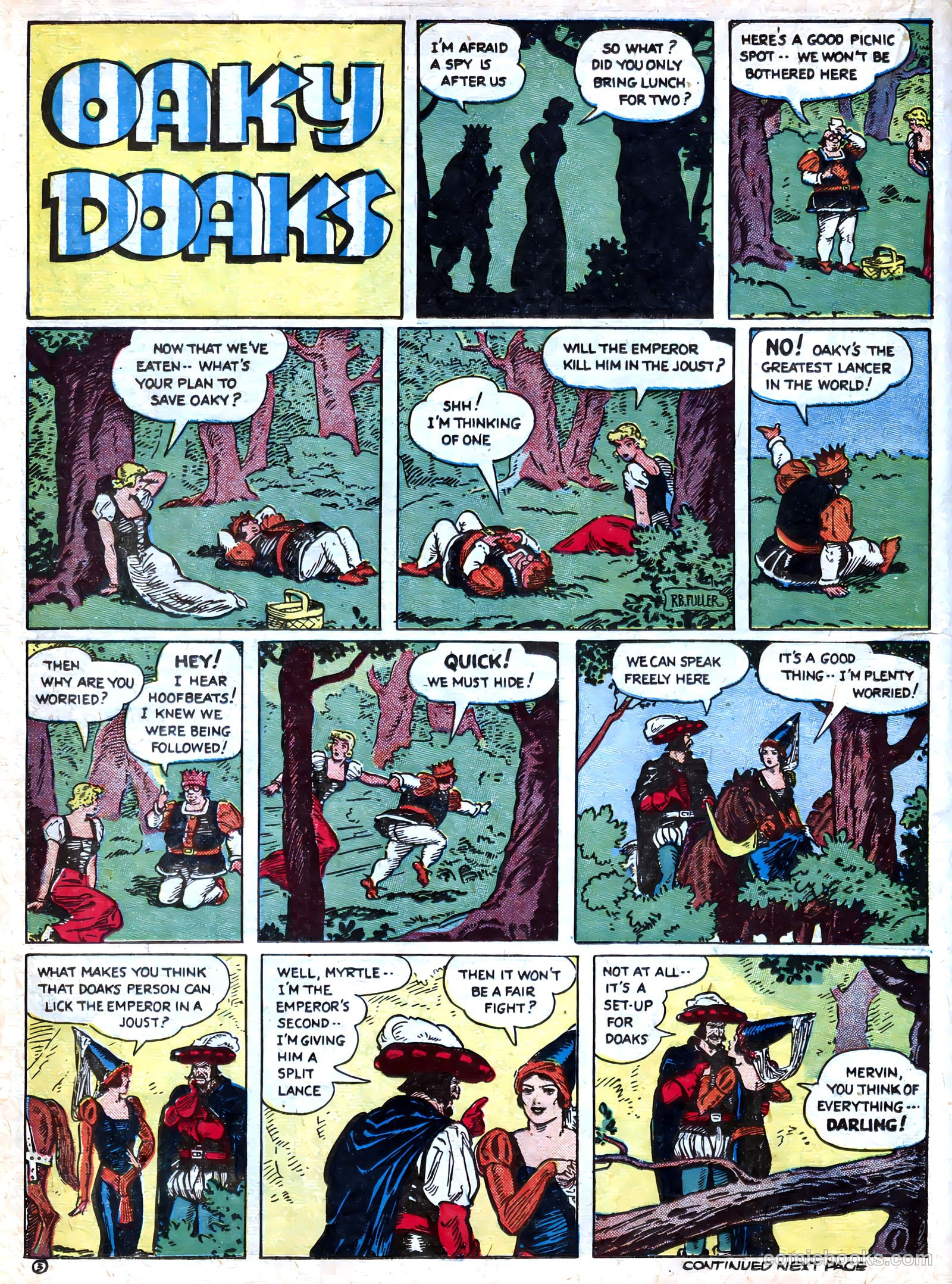 Famous Funnies #83 — page 36 of 64