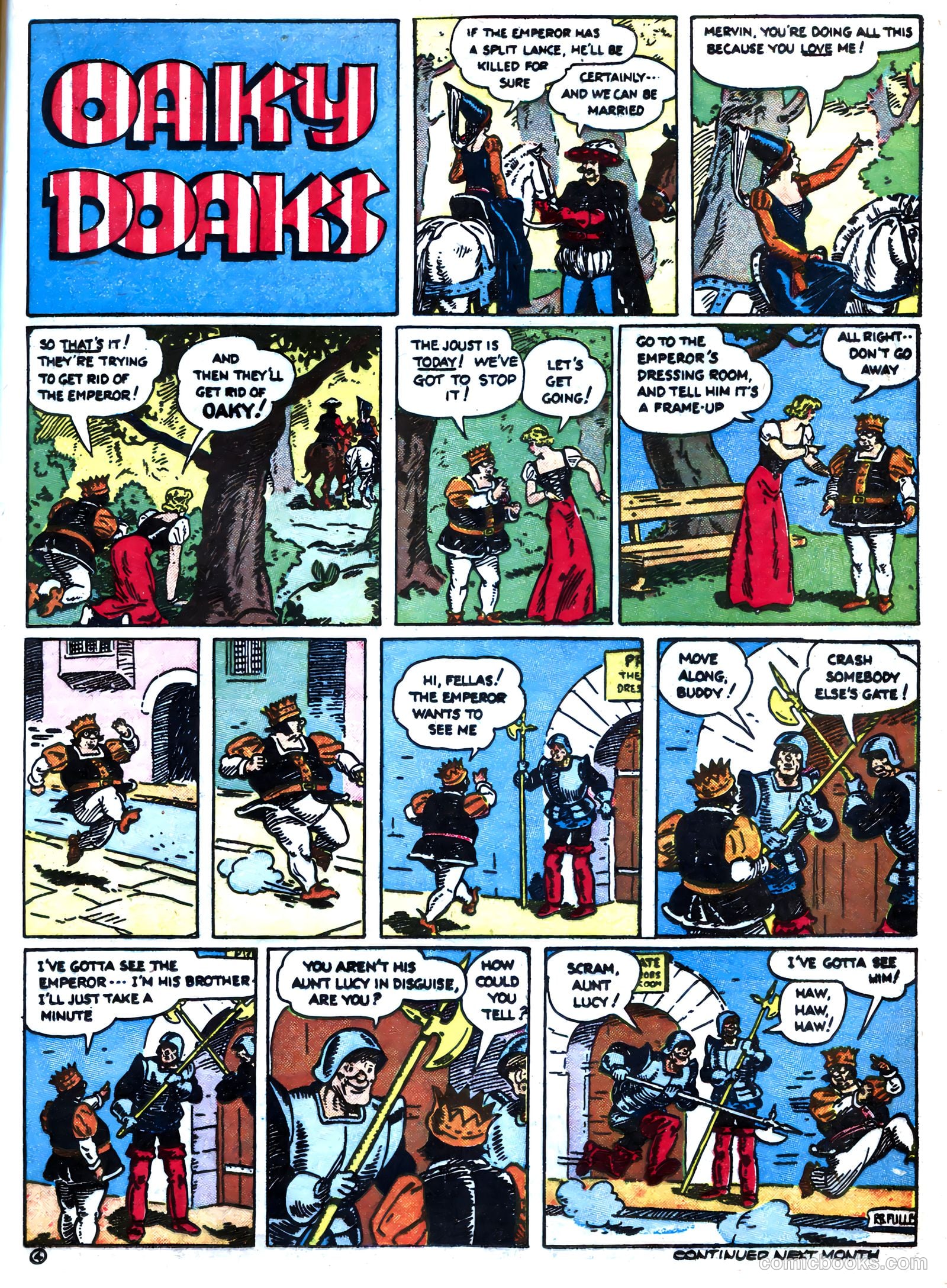 Famous Funnies #83 — page 37 of 64