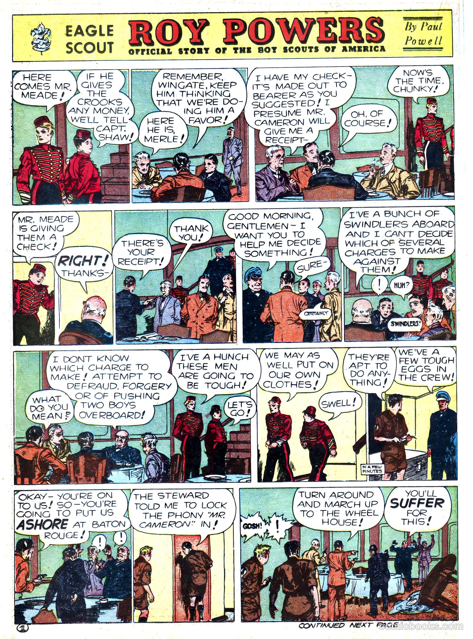 Famous Funnies #83 — page 38 of 64