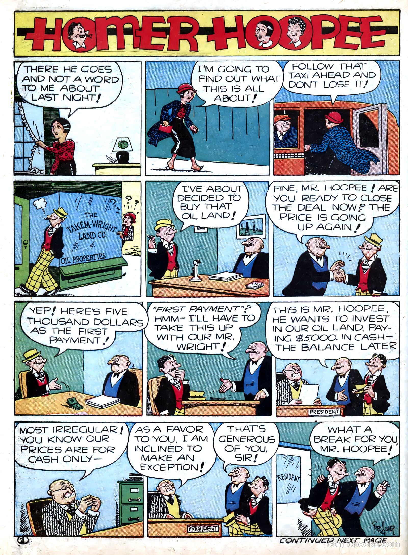 Famous Funnies #83 — page 58 of 64
