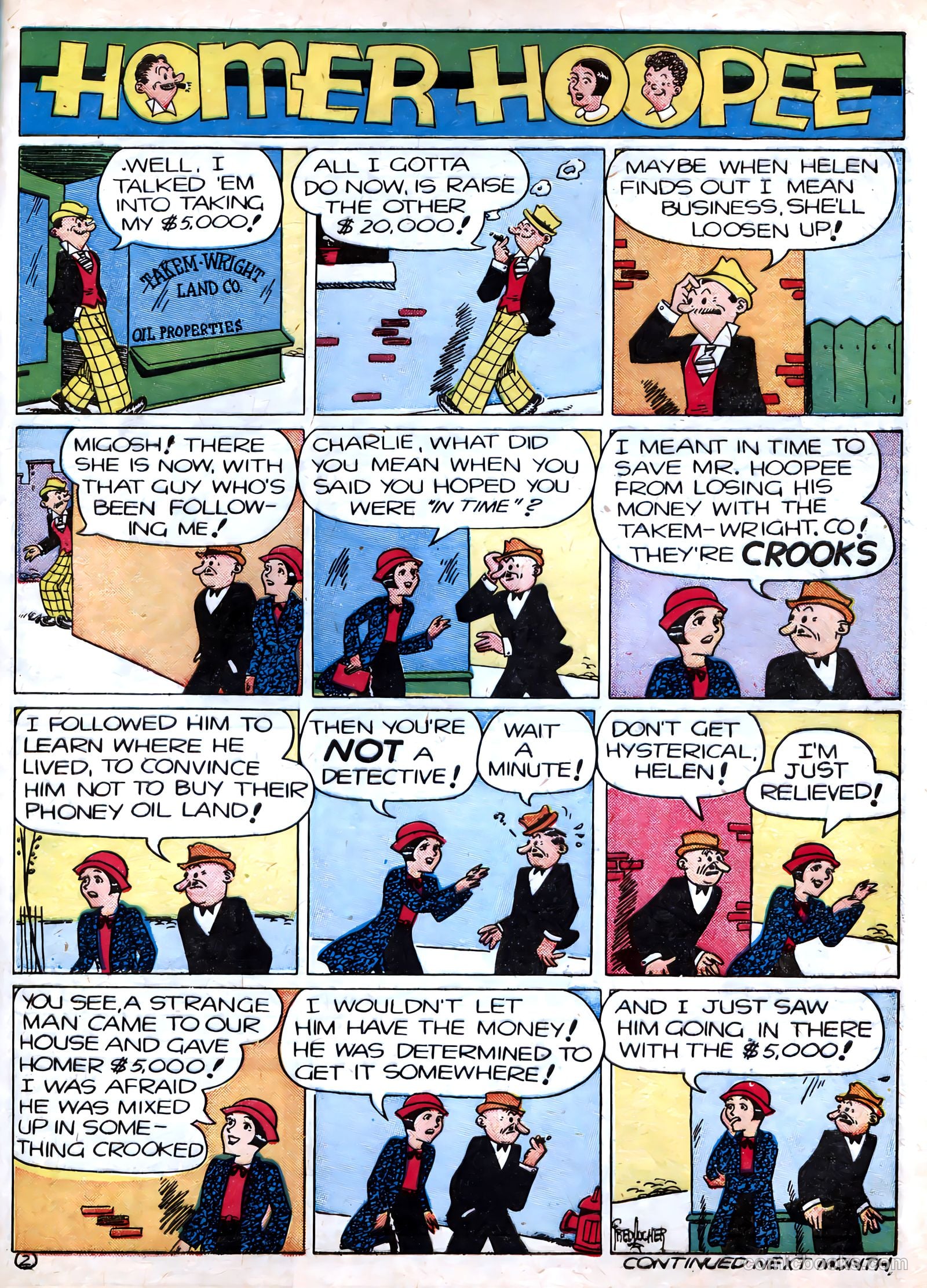 Famous Funnies #83 — page 59 of 64