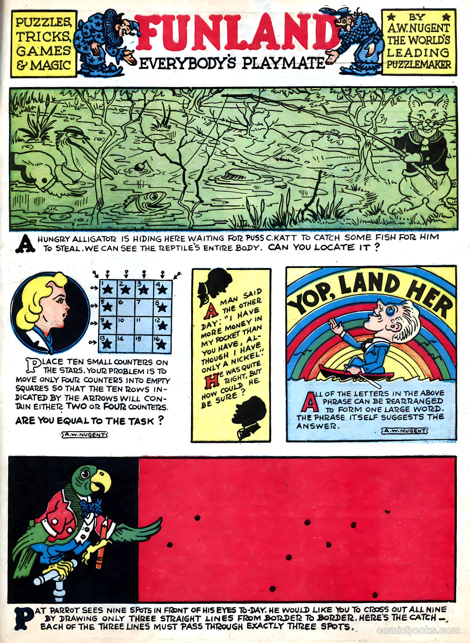 Famous Funnies #83 — page 61 of 64