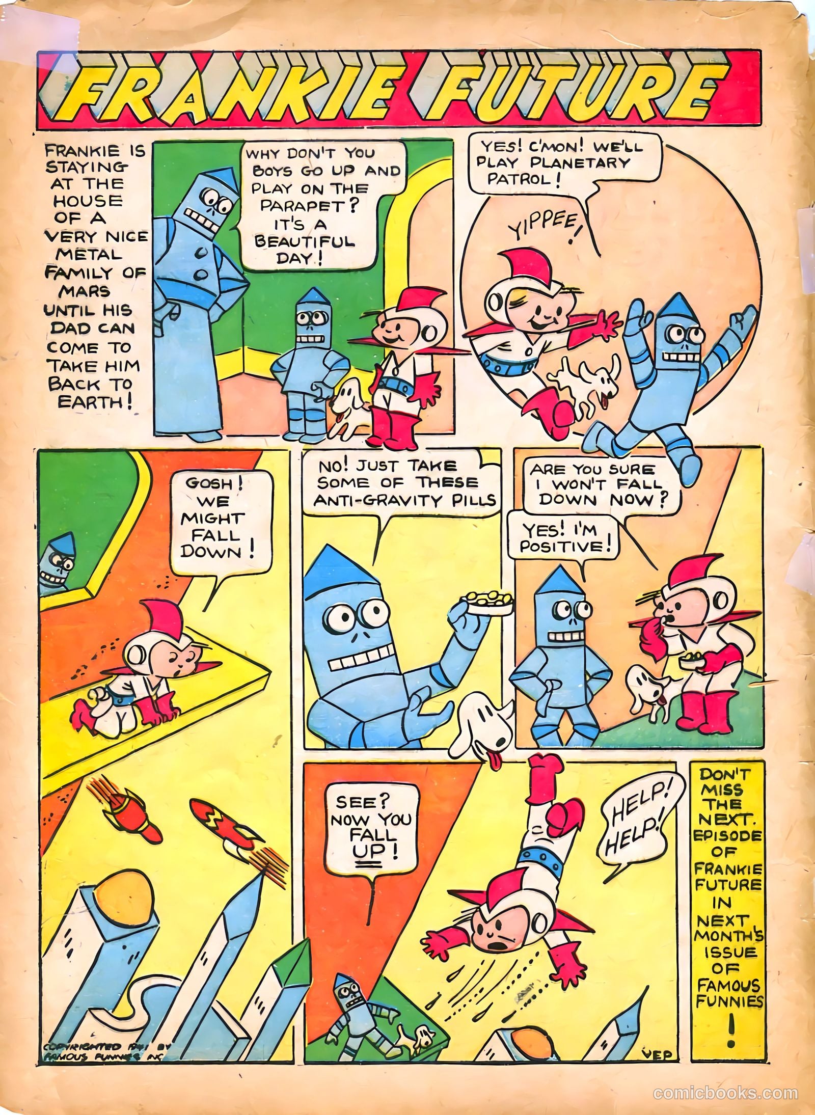 Famous Funnies #84 — page 4 of 64