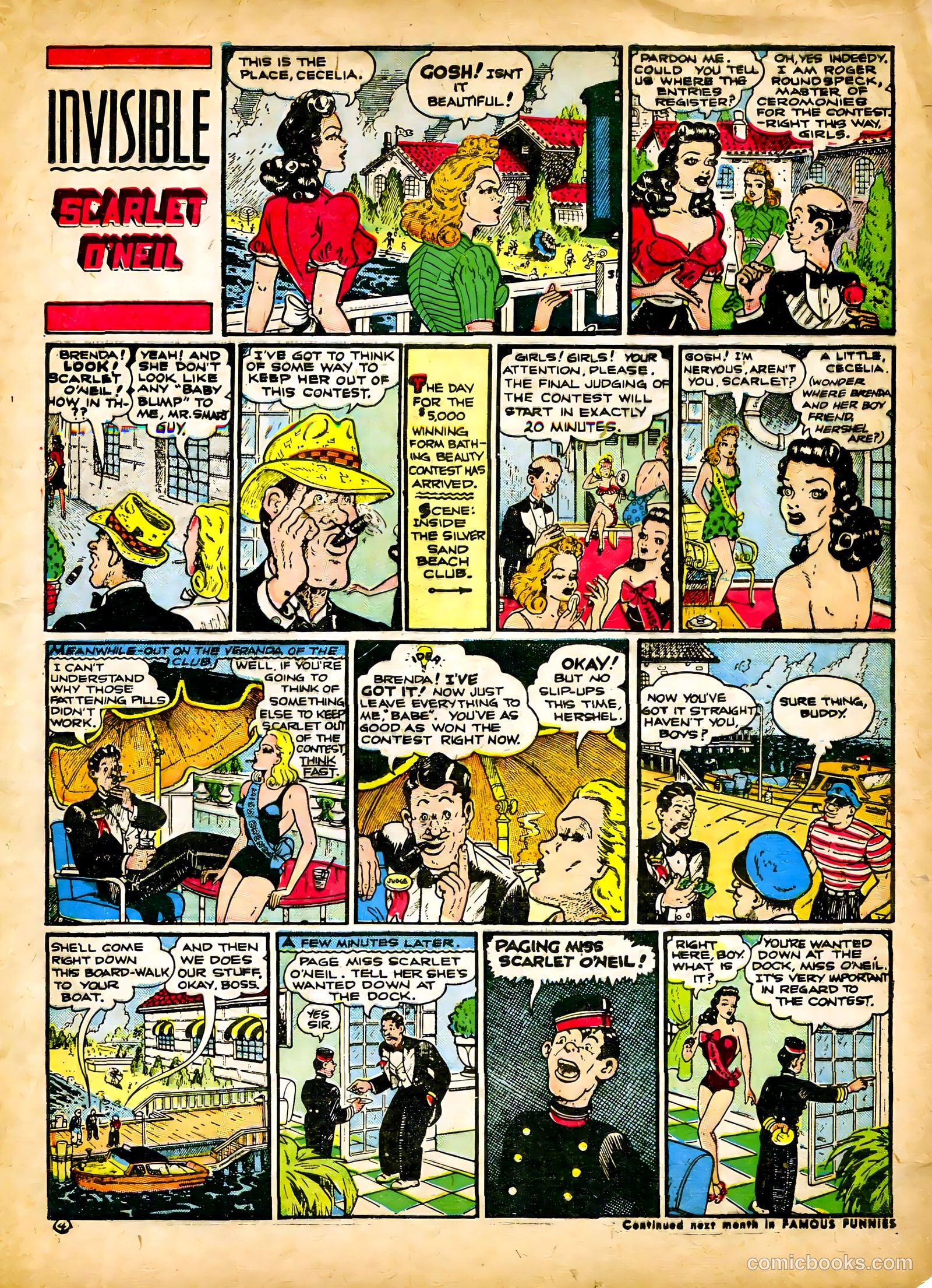 Famous Funnies #84 — page 9 of 64