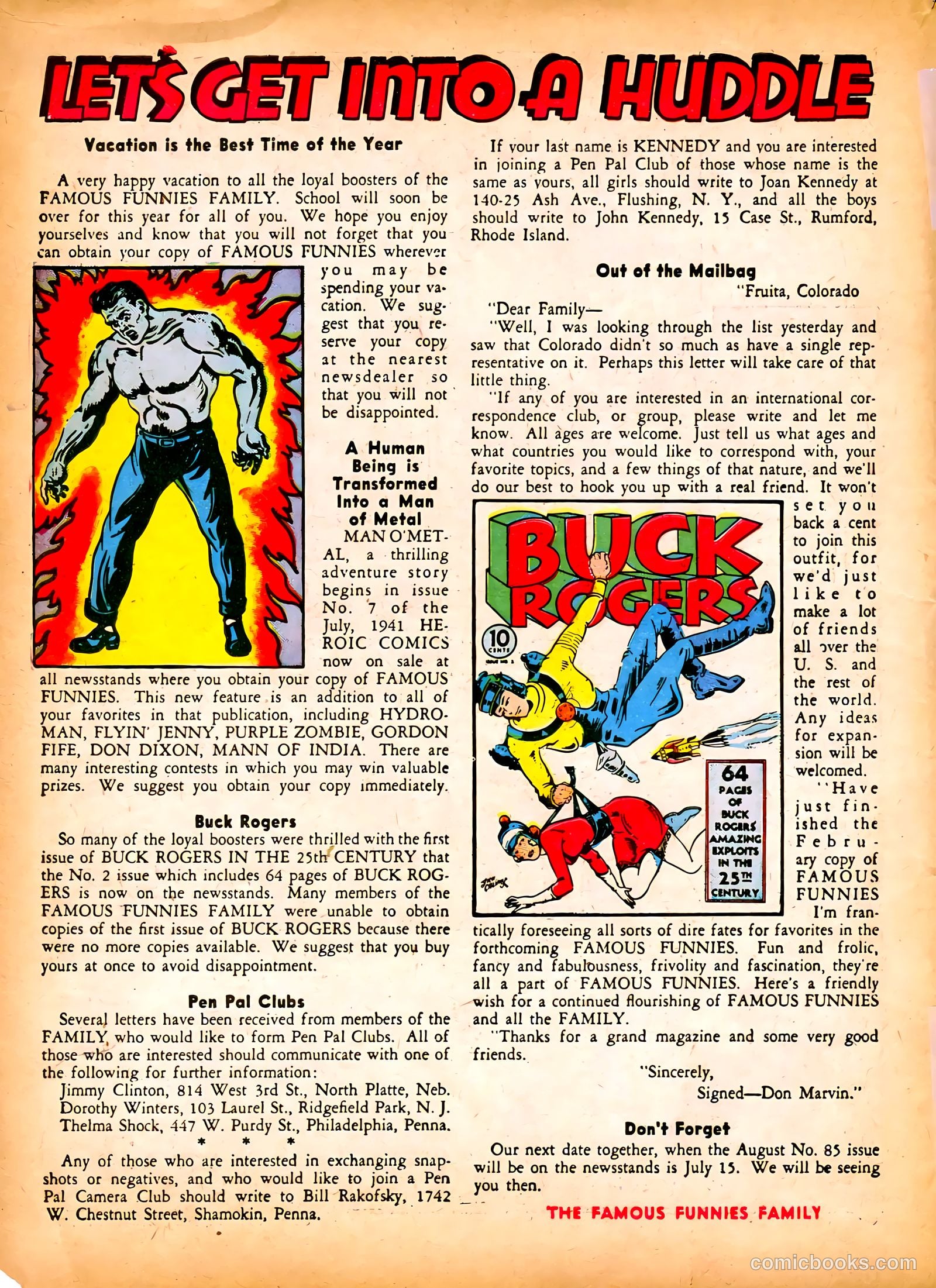Famous Funnies #84 — page 10 of 64