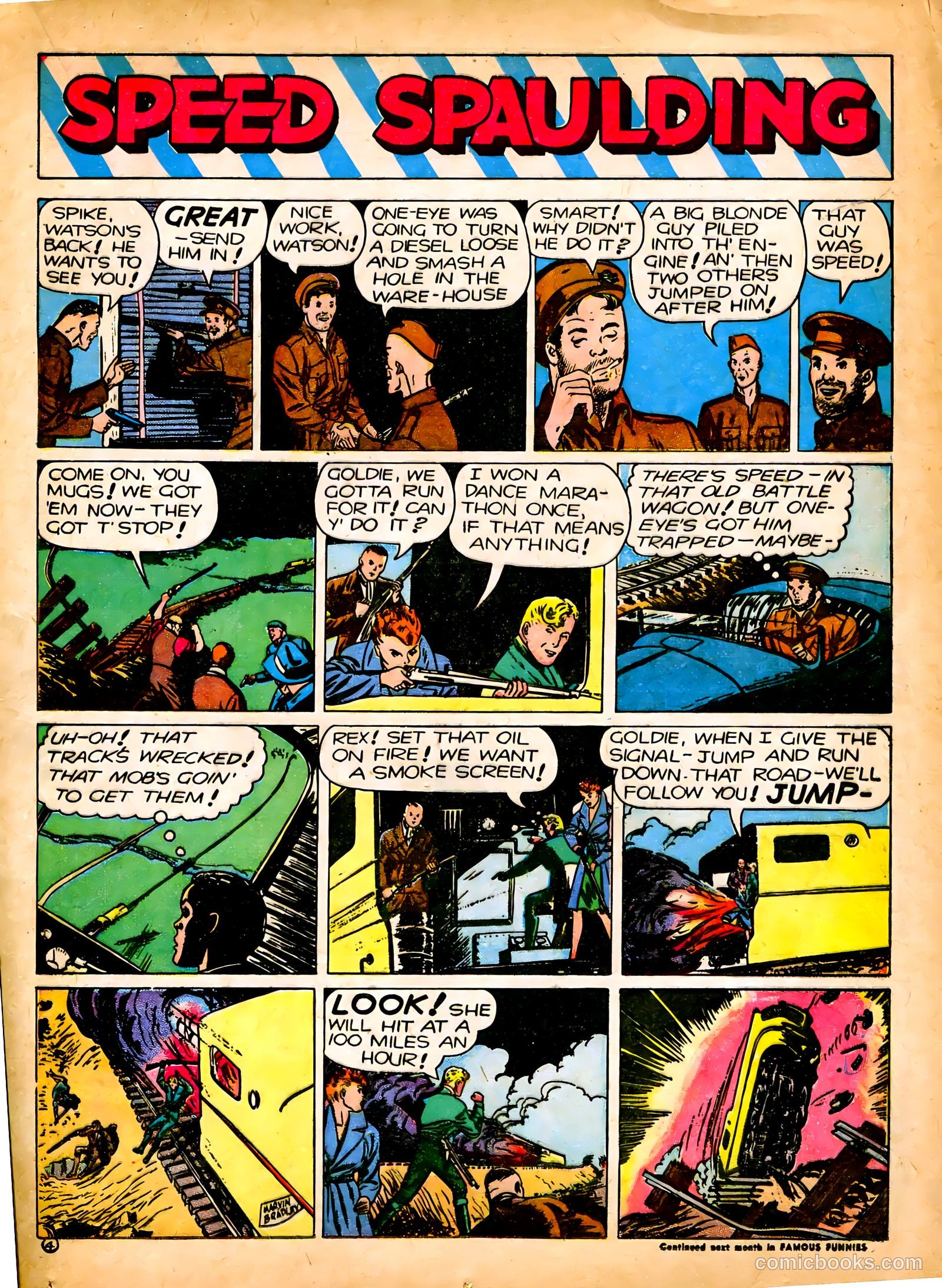 Famous Funnies #84 — page 21 of 64