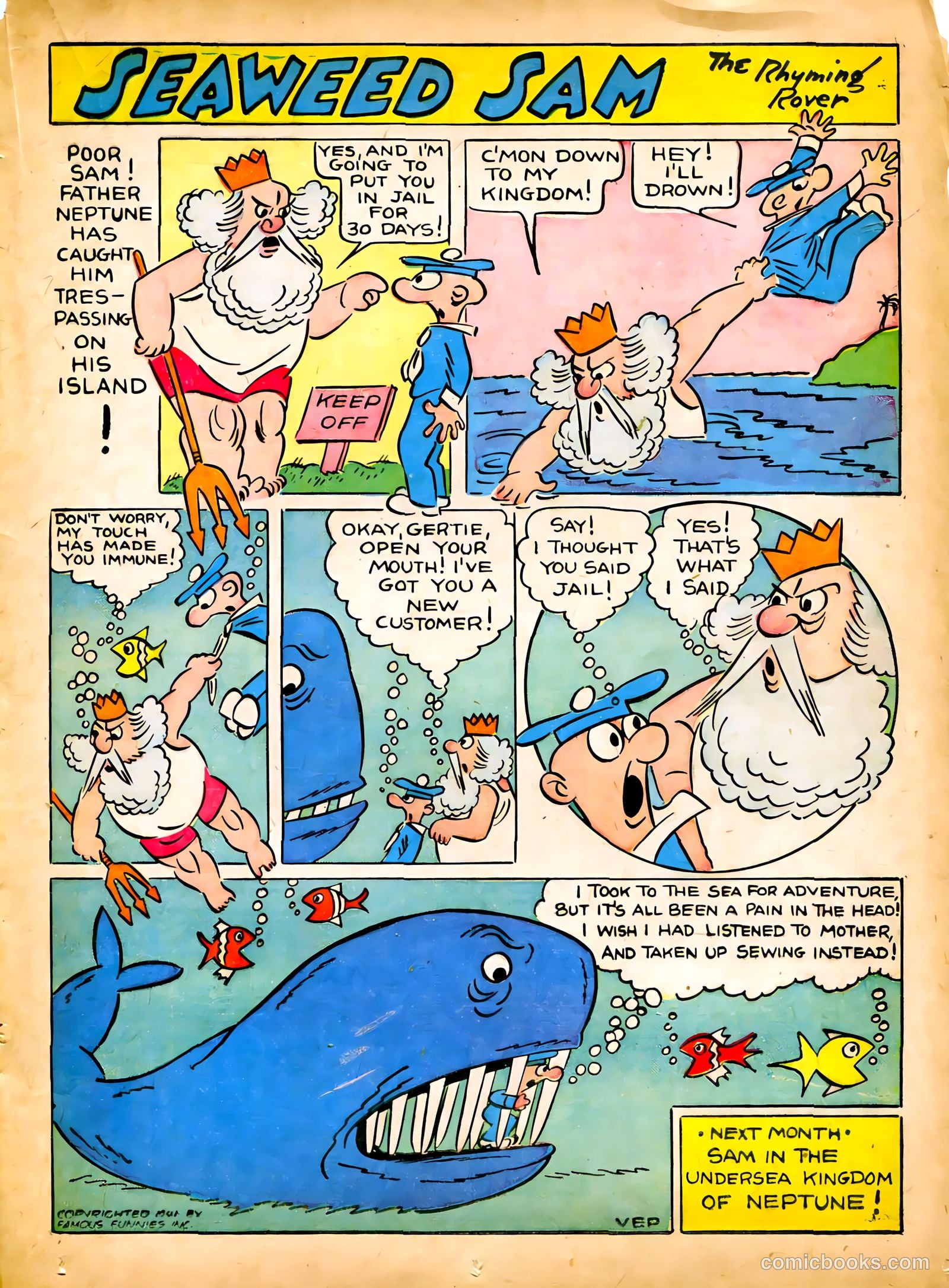 Famous Funnies #84 — page 29 of 64