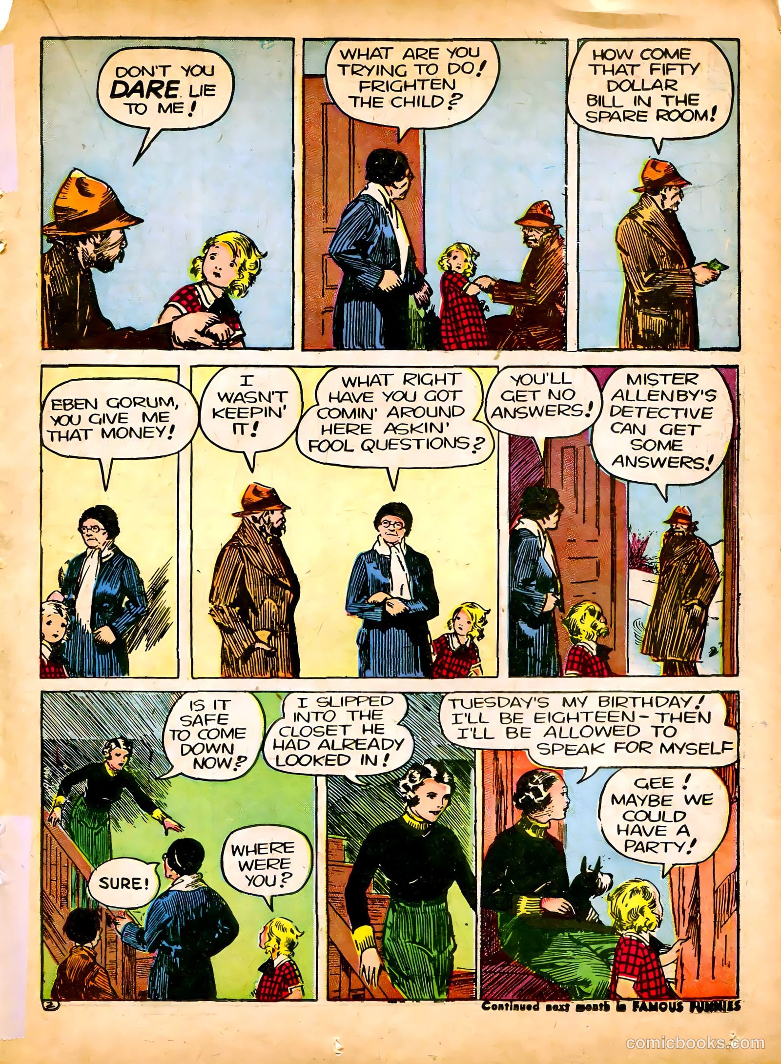 Famous Funnies #84 — page 33 of 64