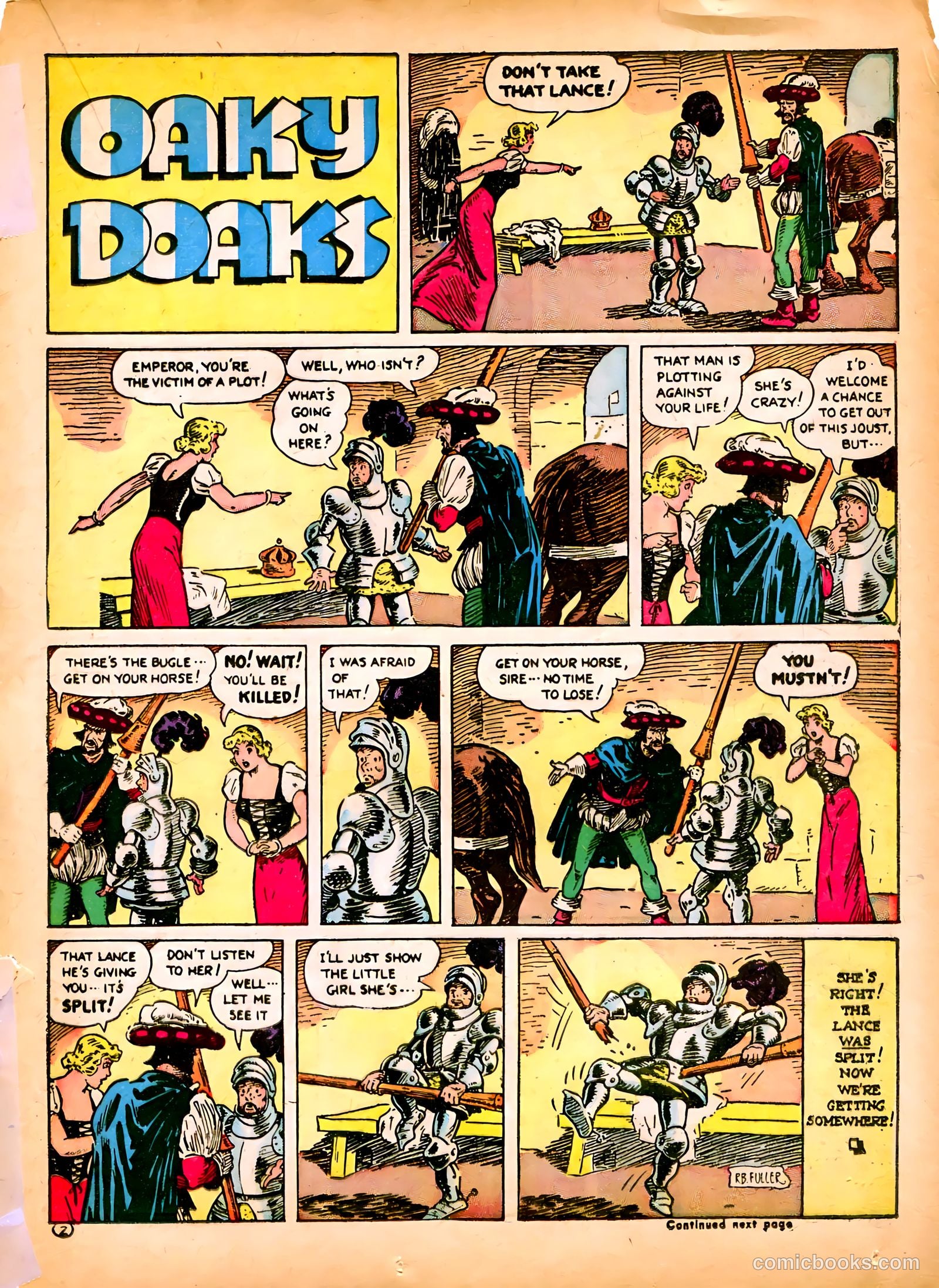 Famous Funnies #84 — page 35 of 64