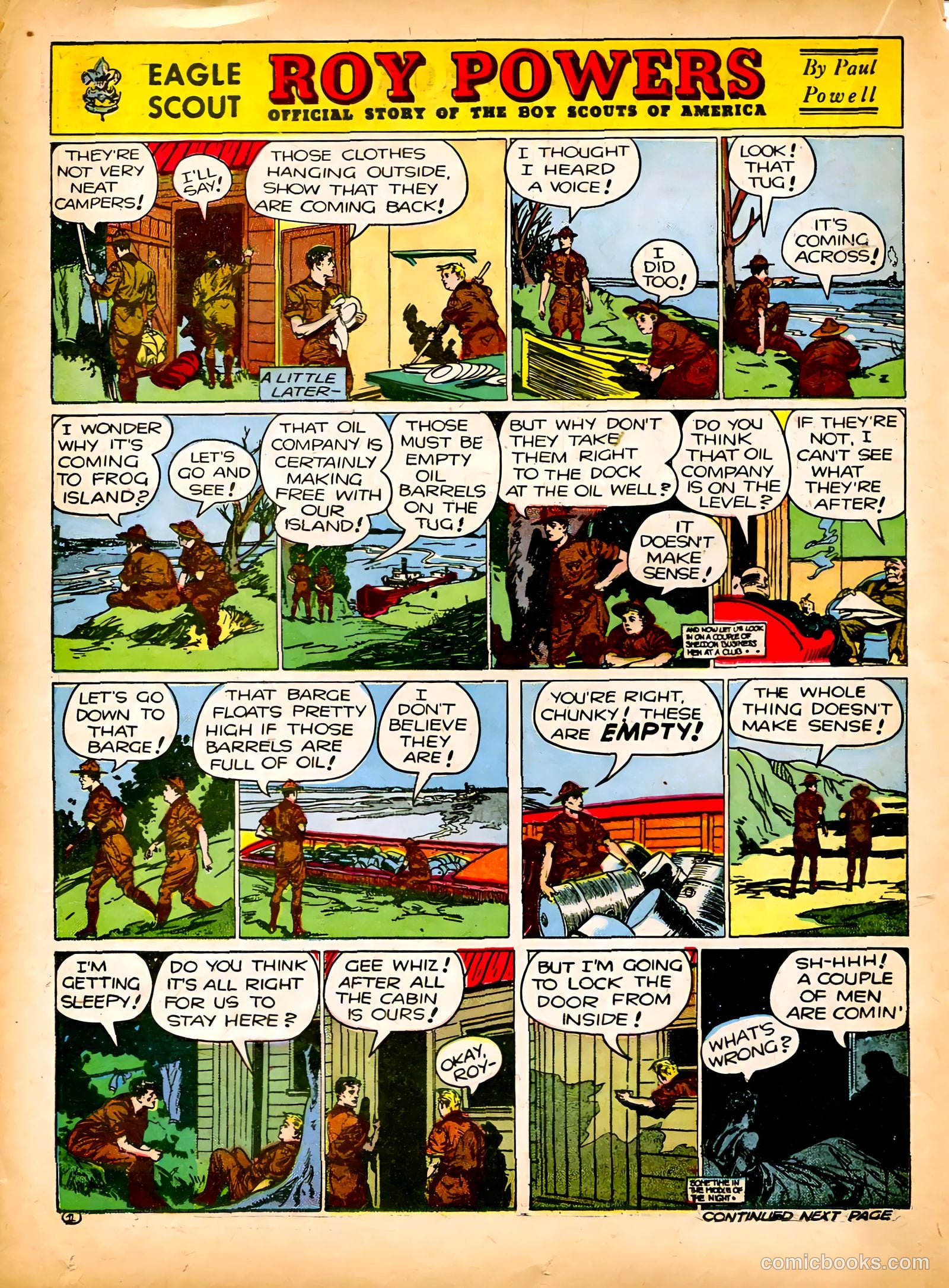 Famous Funnies #84 — page 38 of 64