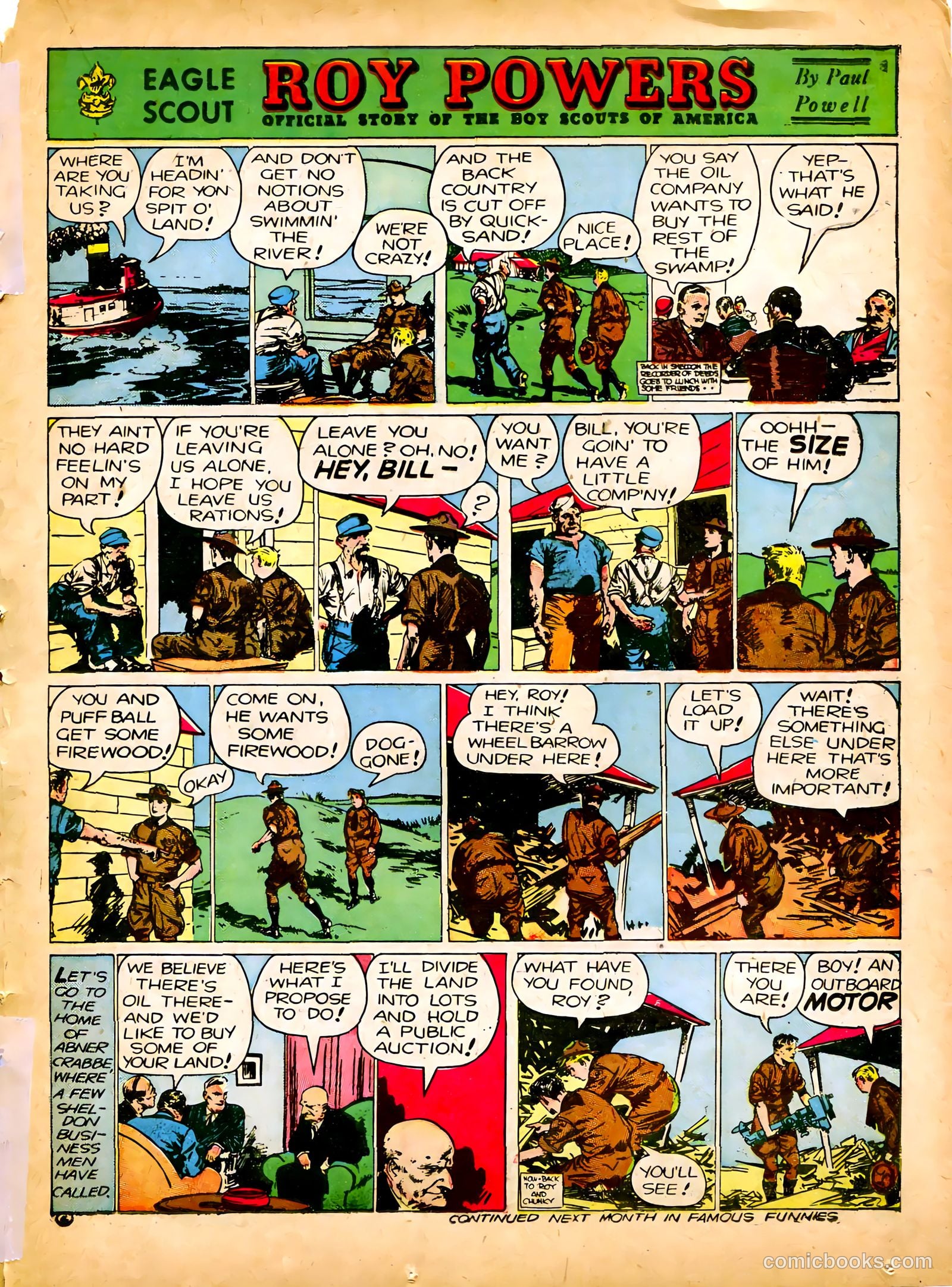 Famous Funnies #84 — page 41 of 64