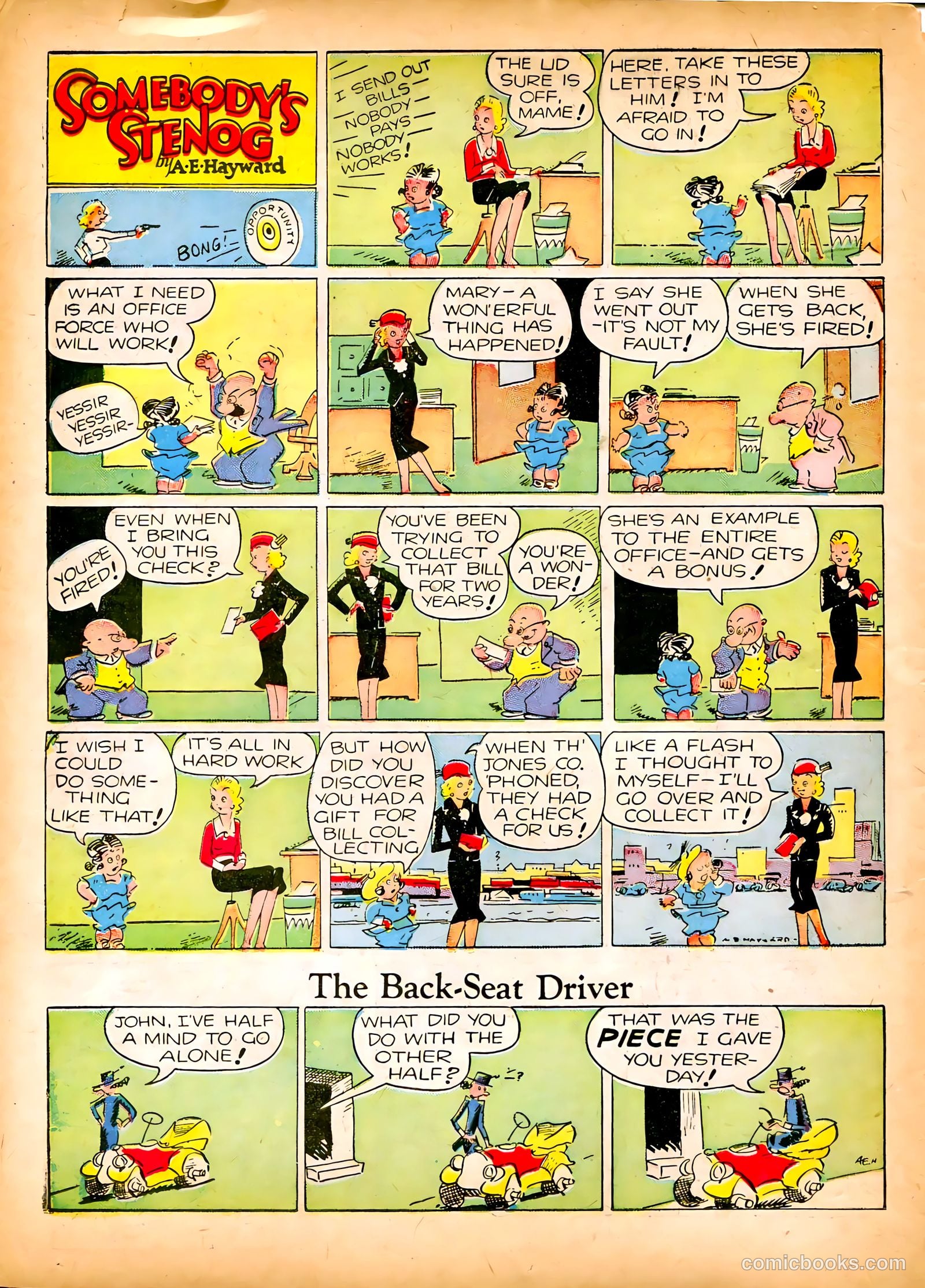 Famous Funnies #84 — page 46 of 64