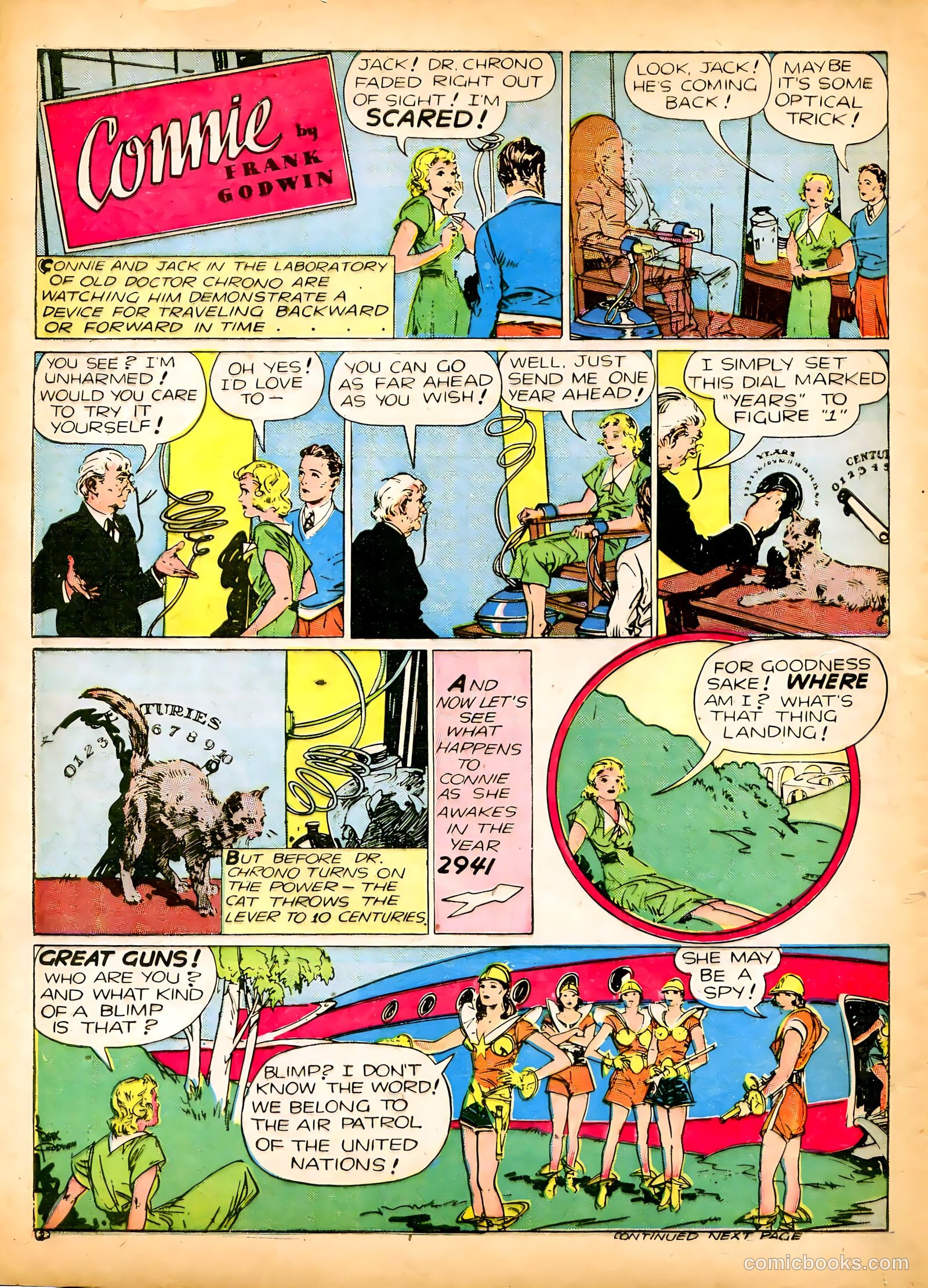 Famous Funnies #84 — page 50 of 64