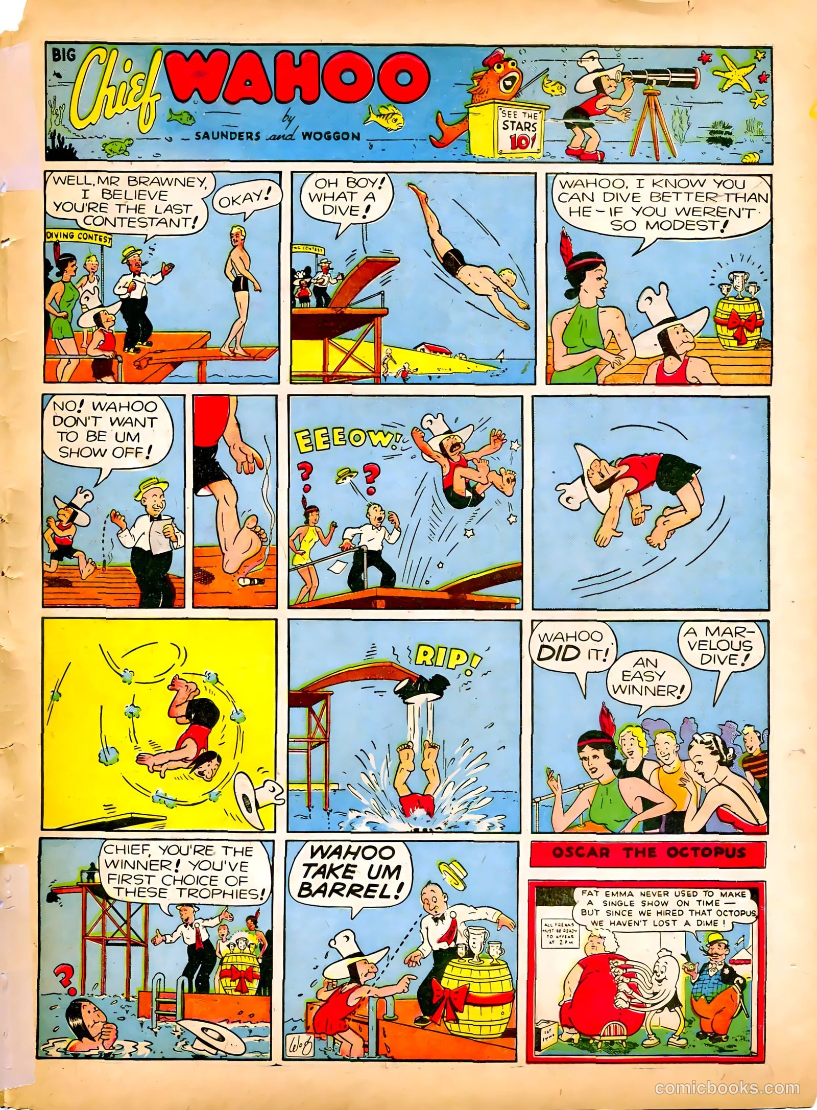 Famous Funnies #84 — page 55 of 64