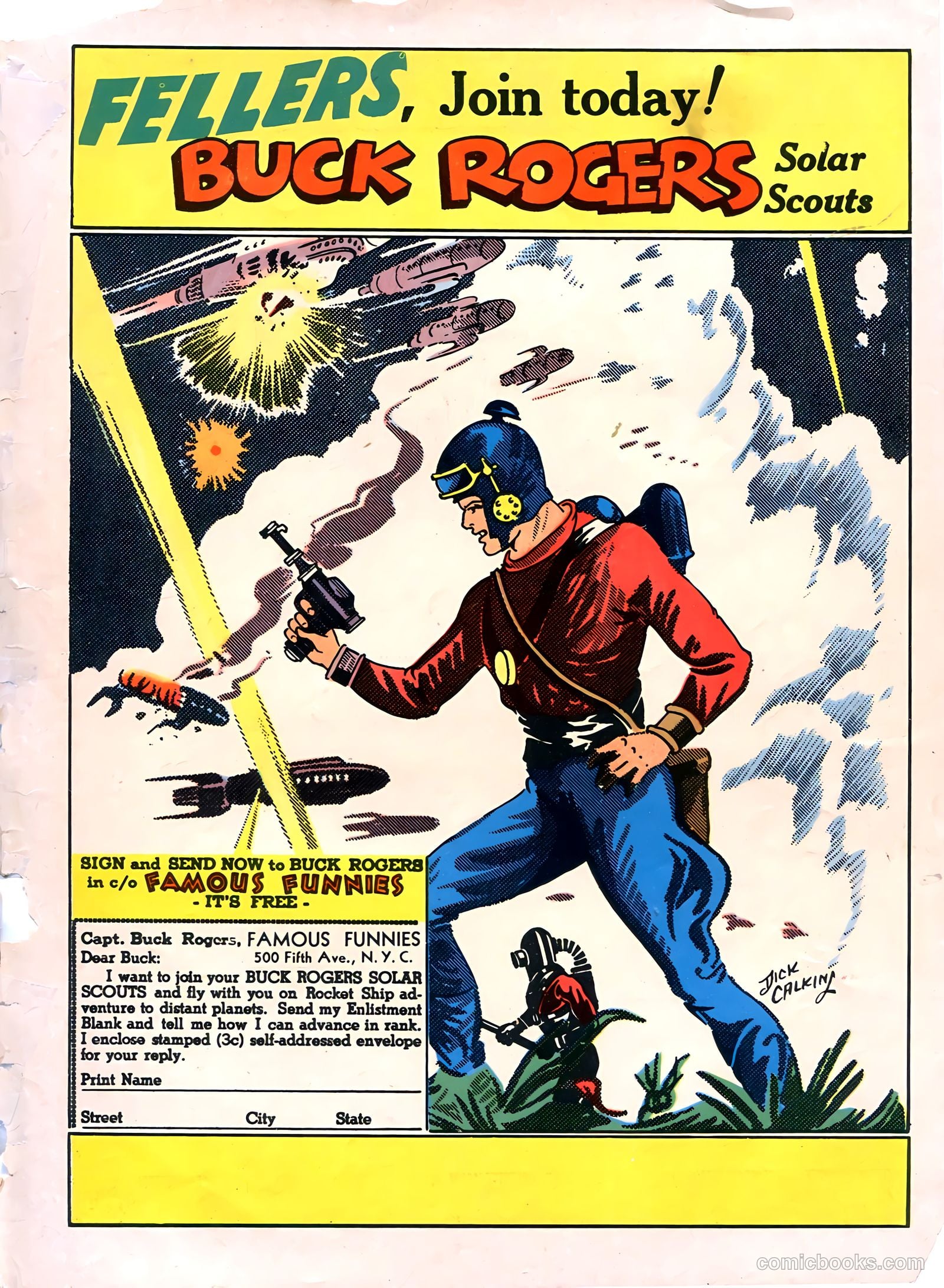 Famous Funnies #84 — page 63 of 64