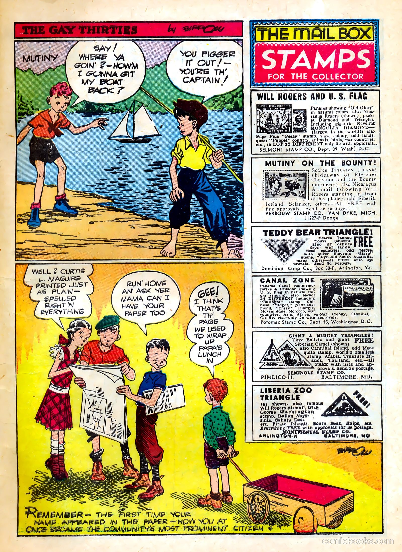 Famous Funnies #85 — page 3 of 64