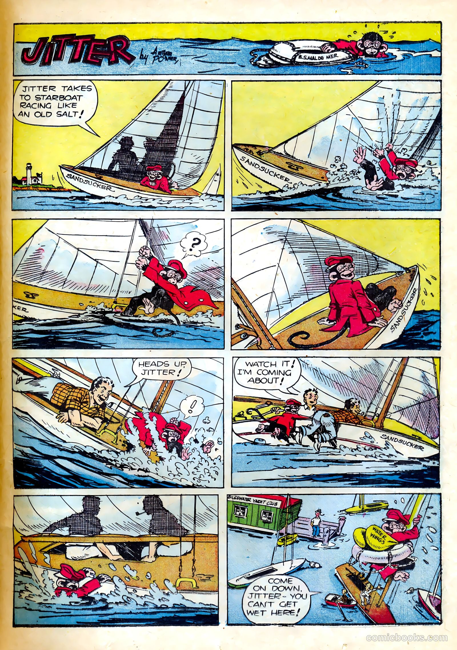 Famous Funnies #85 — page 17 of 64