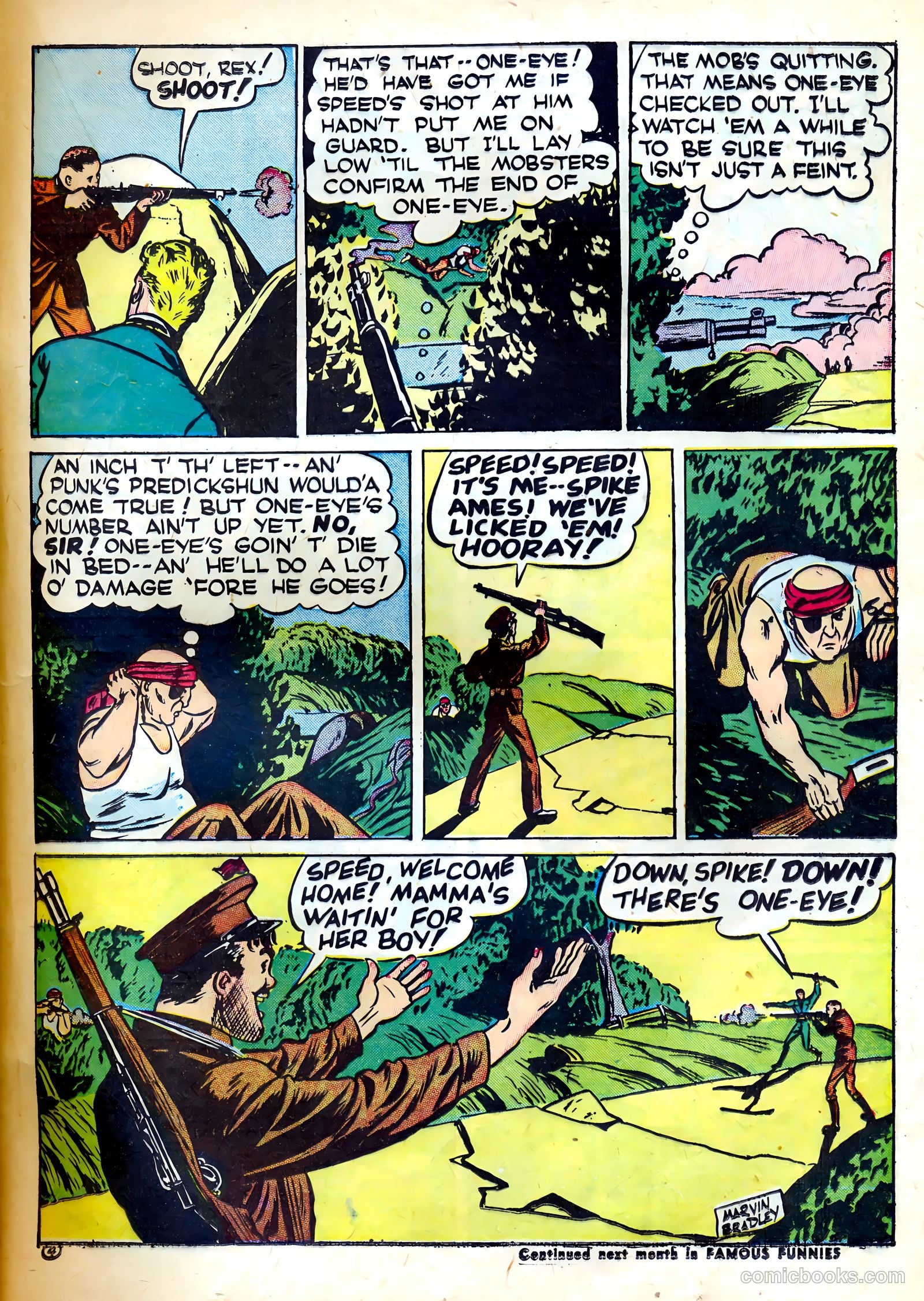 Famous Funnies #85 — page 21 of 64