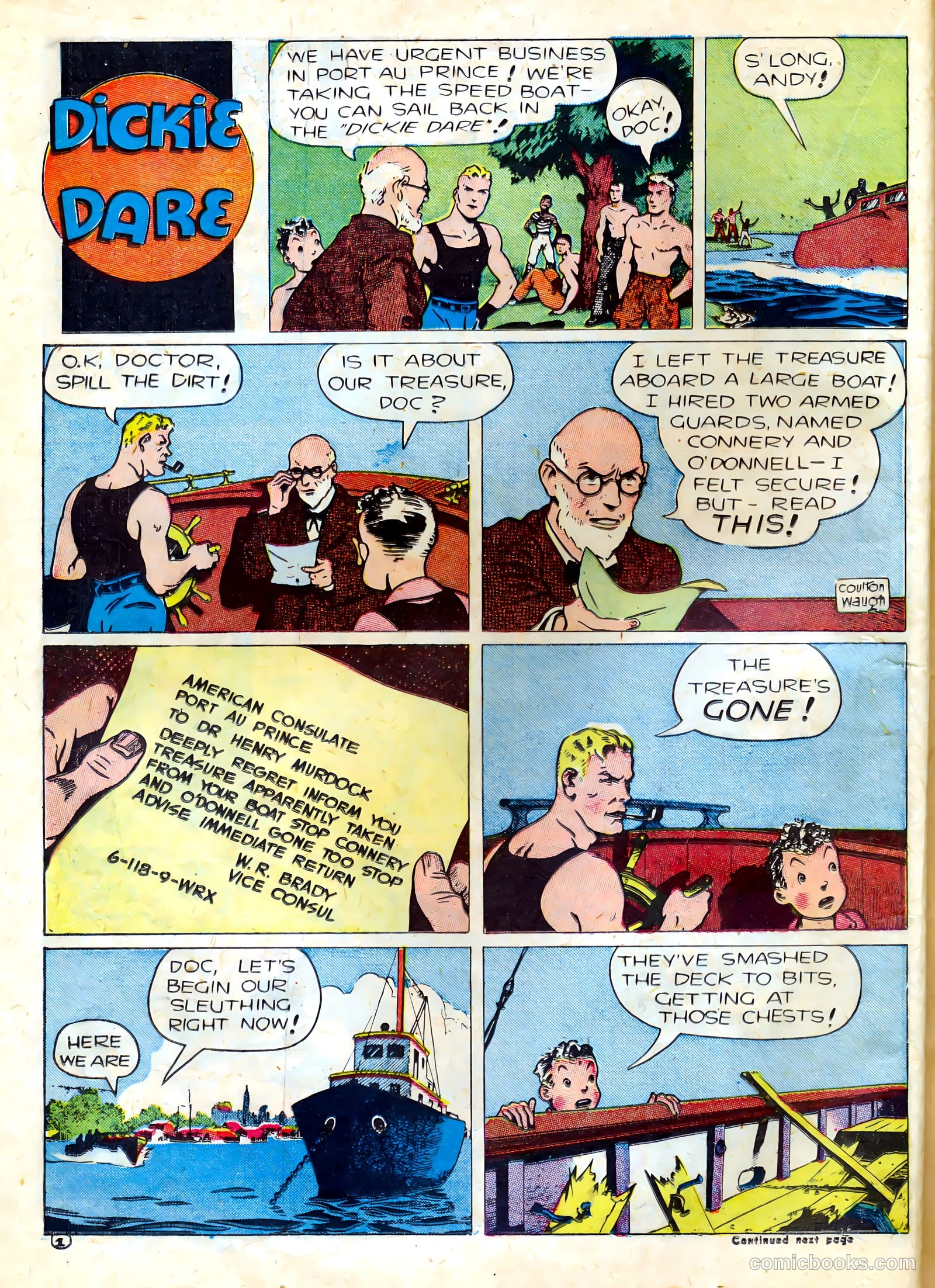 Famous Funnies #85 — page 22 of 64