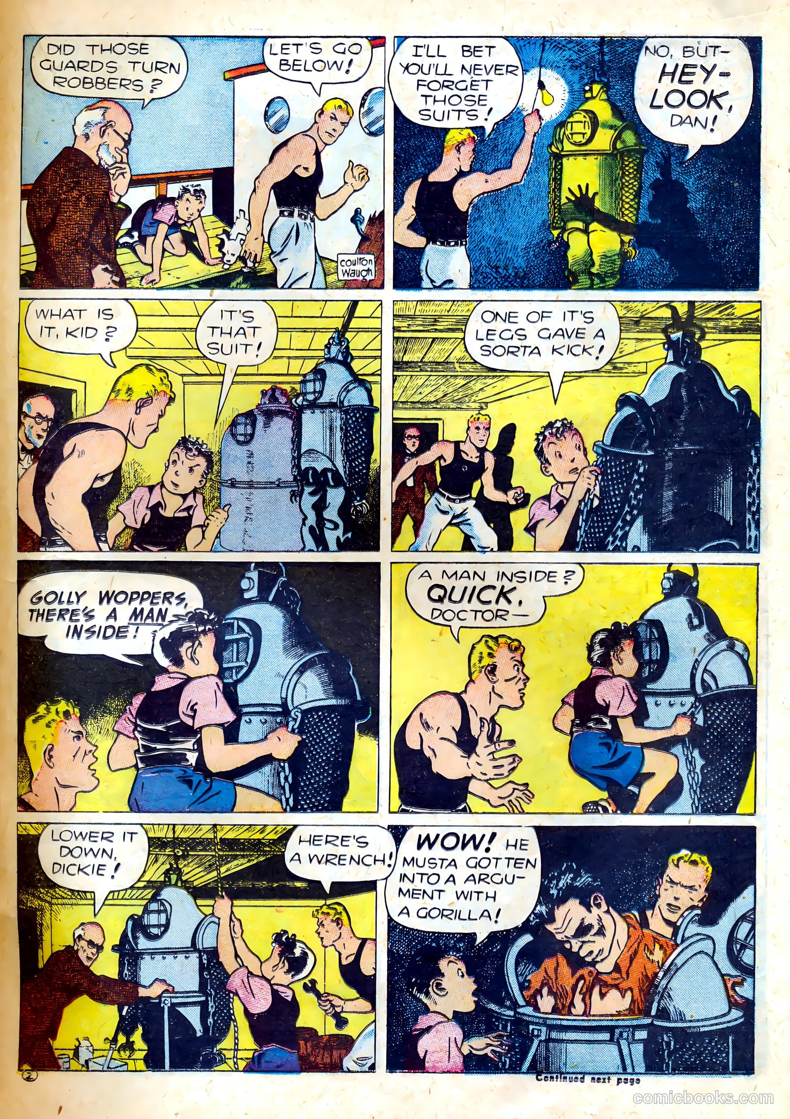 Famous Funnies #85 — page 23 of 64