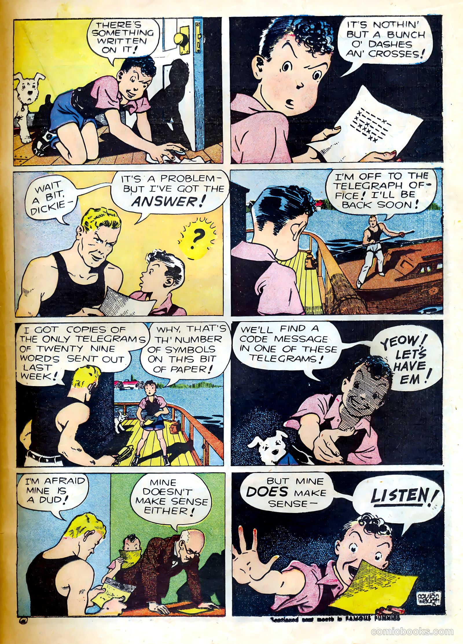 Famous Funnies #85 — page 25 of 64