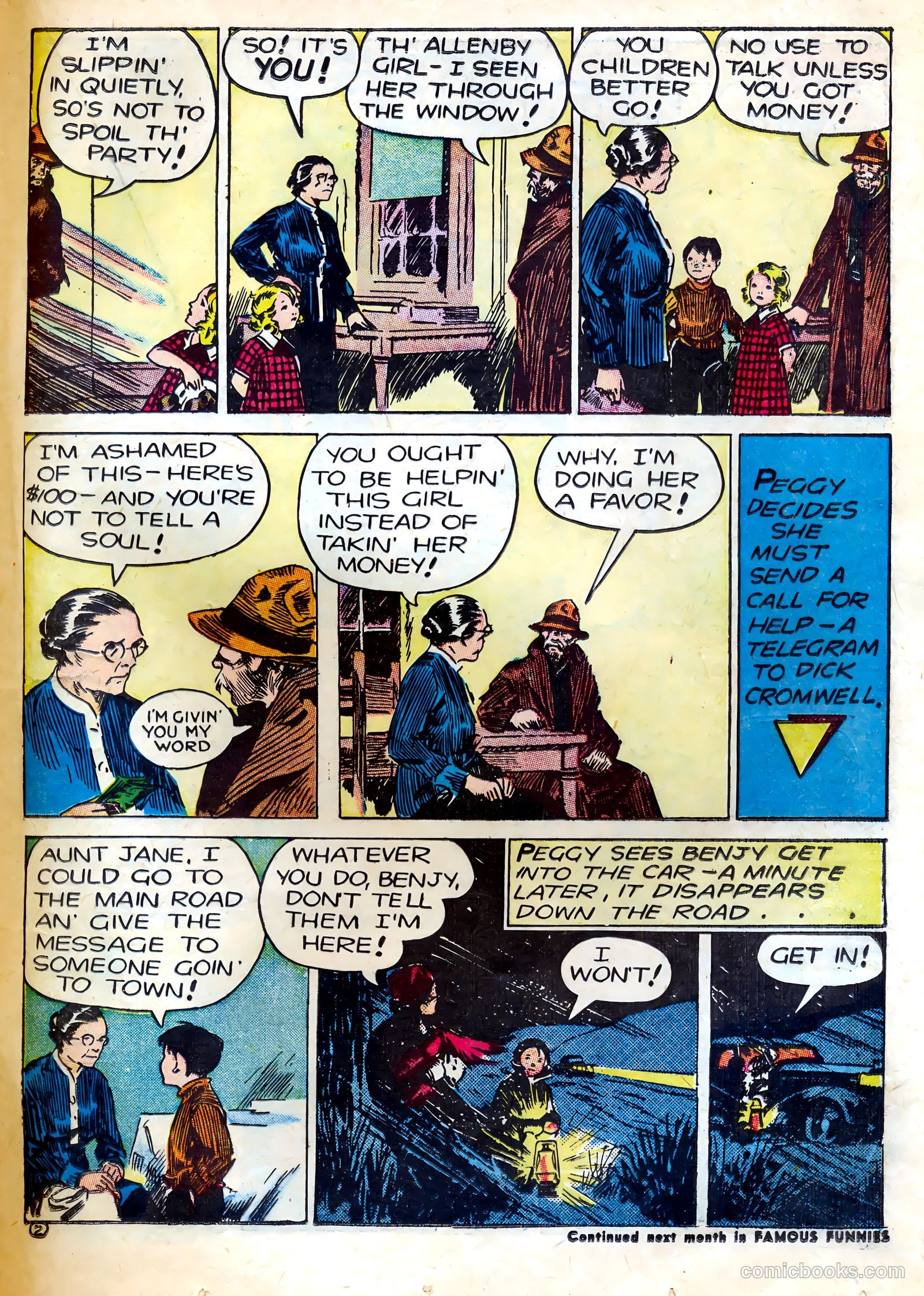 Famous Funnies #85 — page 33 of 64