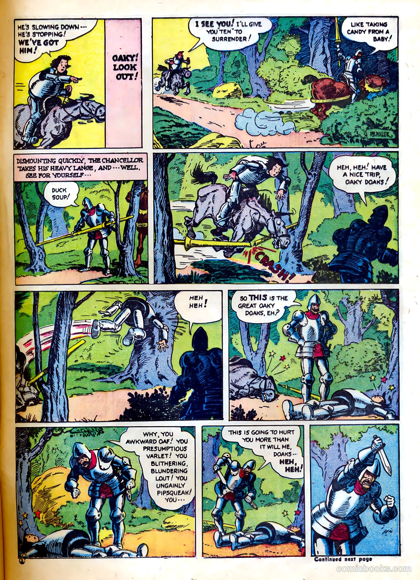 Famous Funnies #85 — page 35 of 64