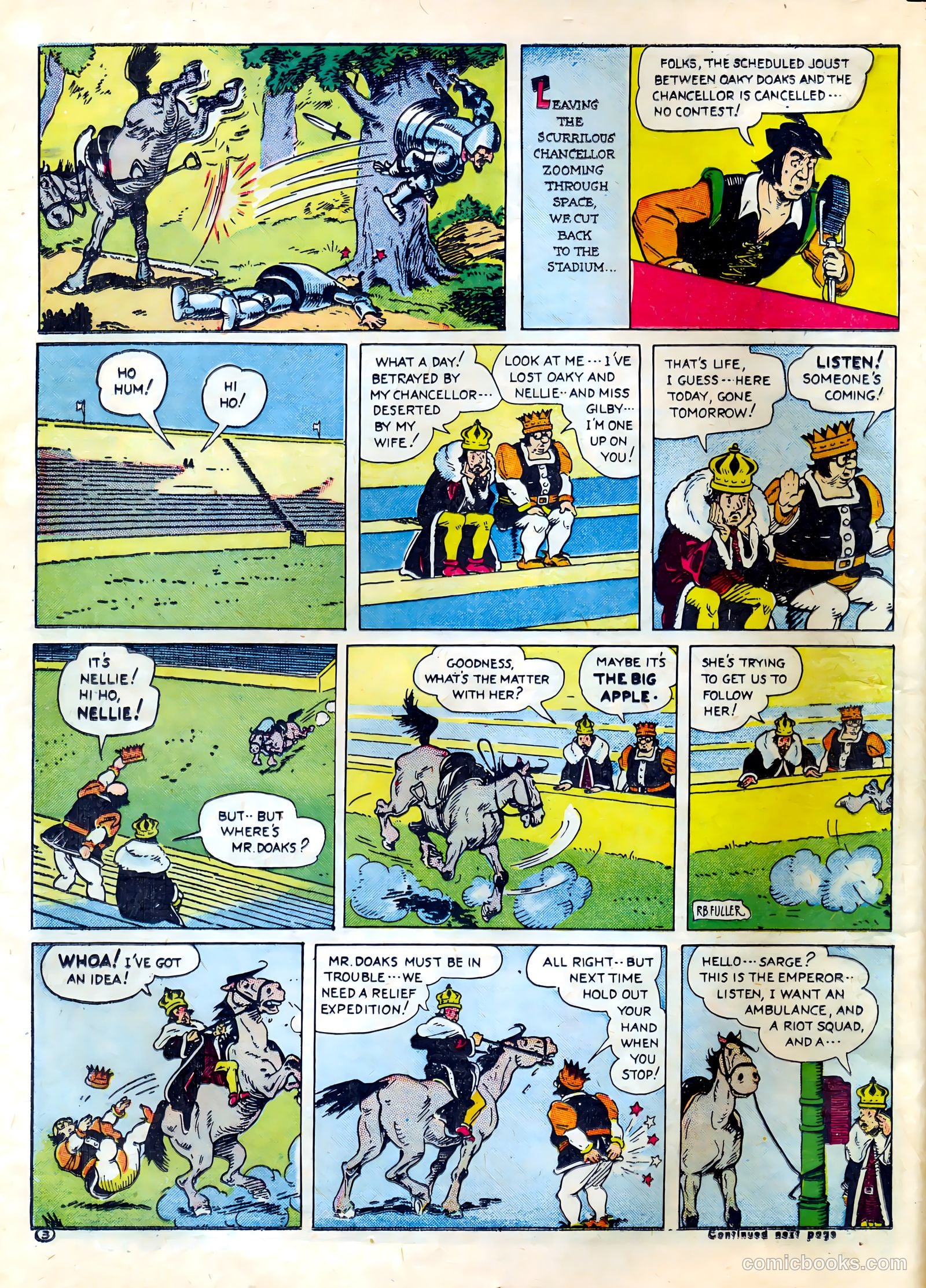 Famous Funnies #85 — page 36 of 64