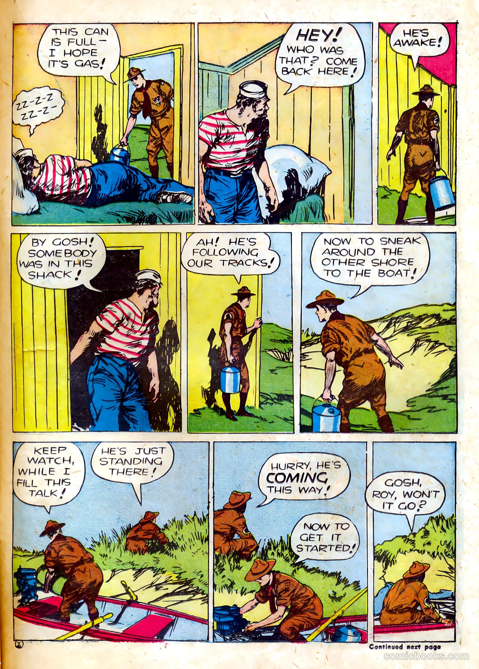 Famous Funnies #85 — page 39 of 64