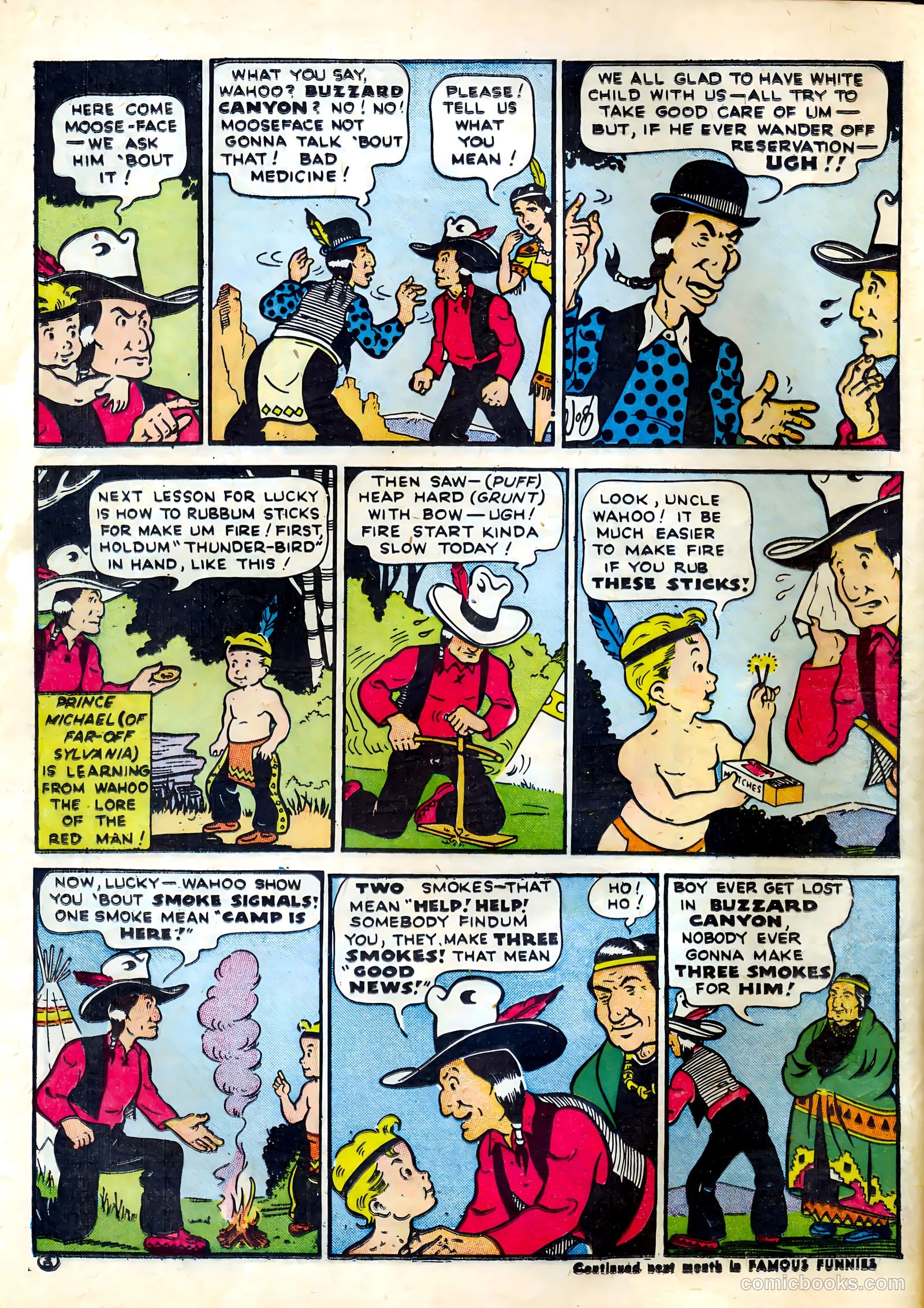 Famous Funnies #85 — page 44 of 64