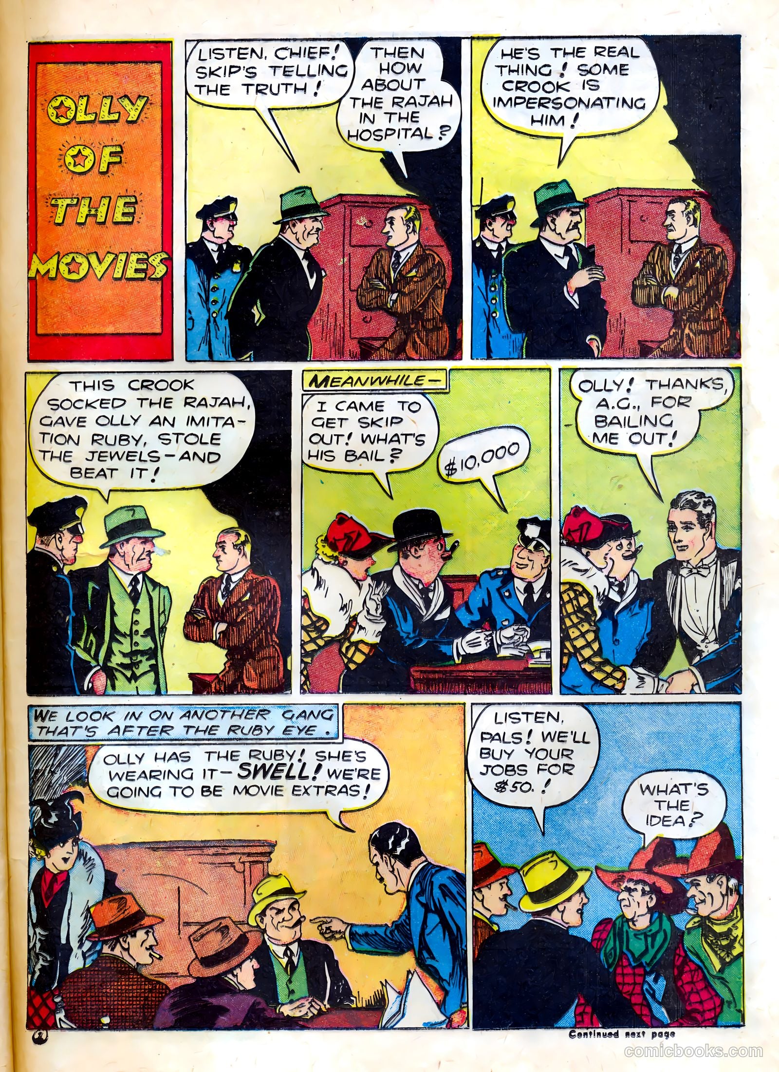 Famous Funnies #85 — page 45 of 64
