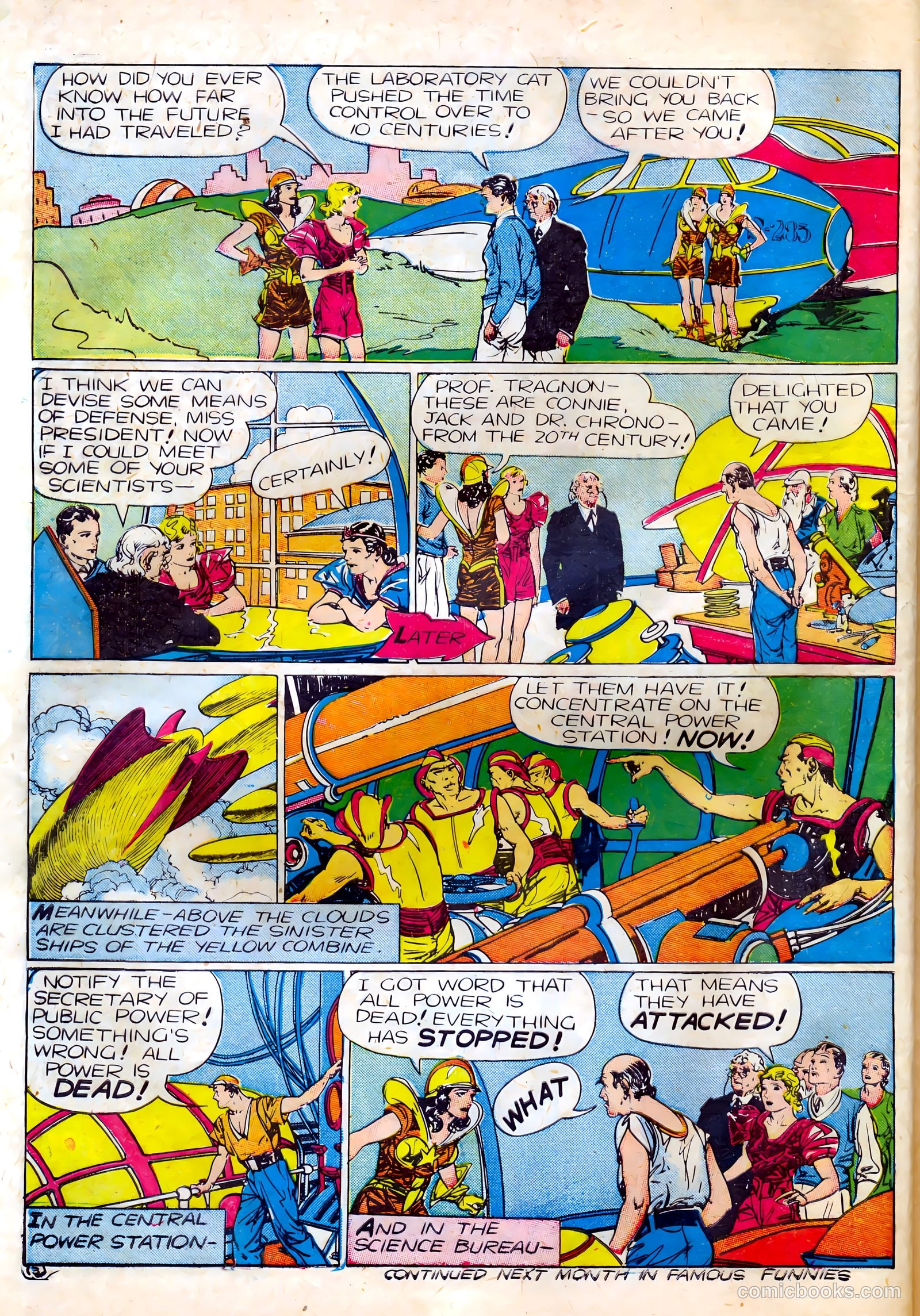 Famous Funnies #85 — page 54 of 64