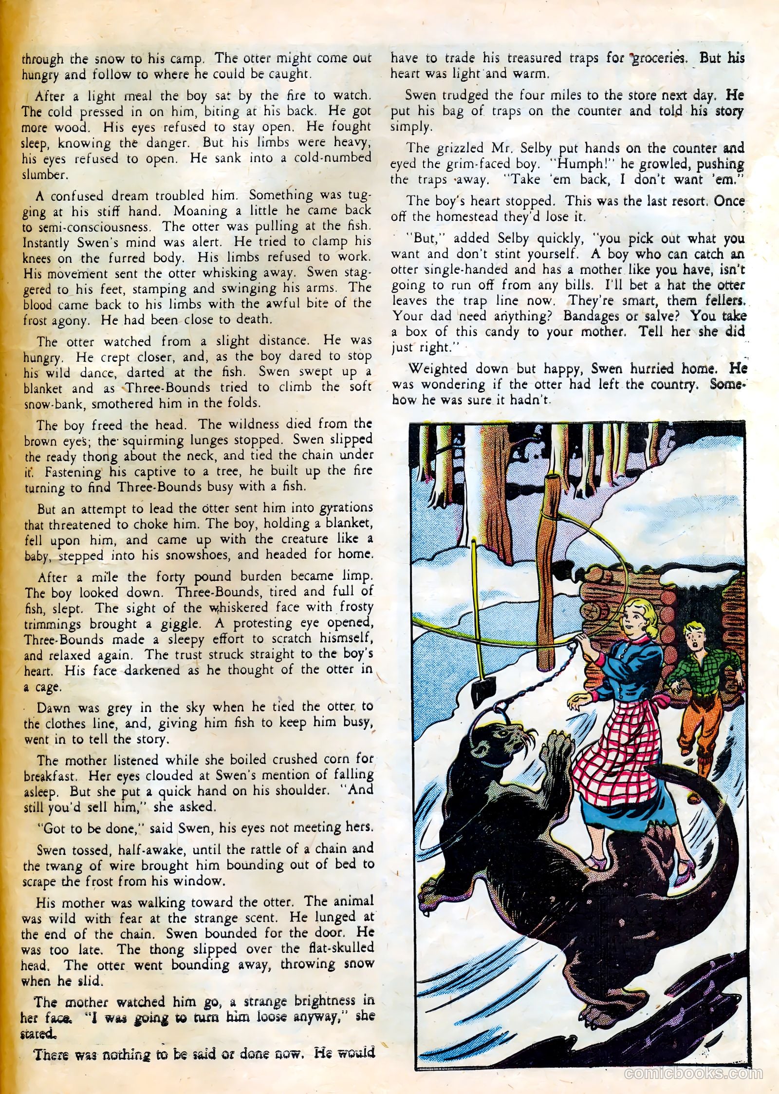 Famous Funnies #85 — page 57 of 64