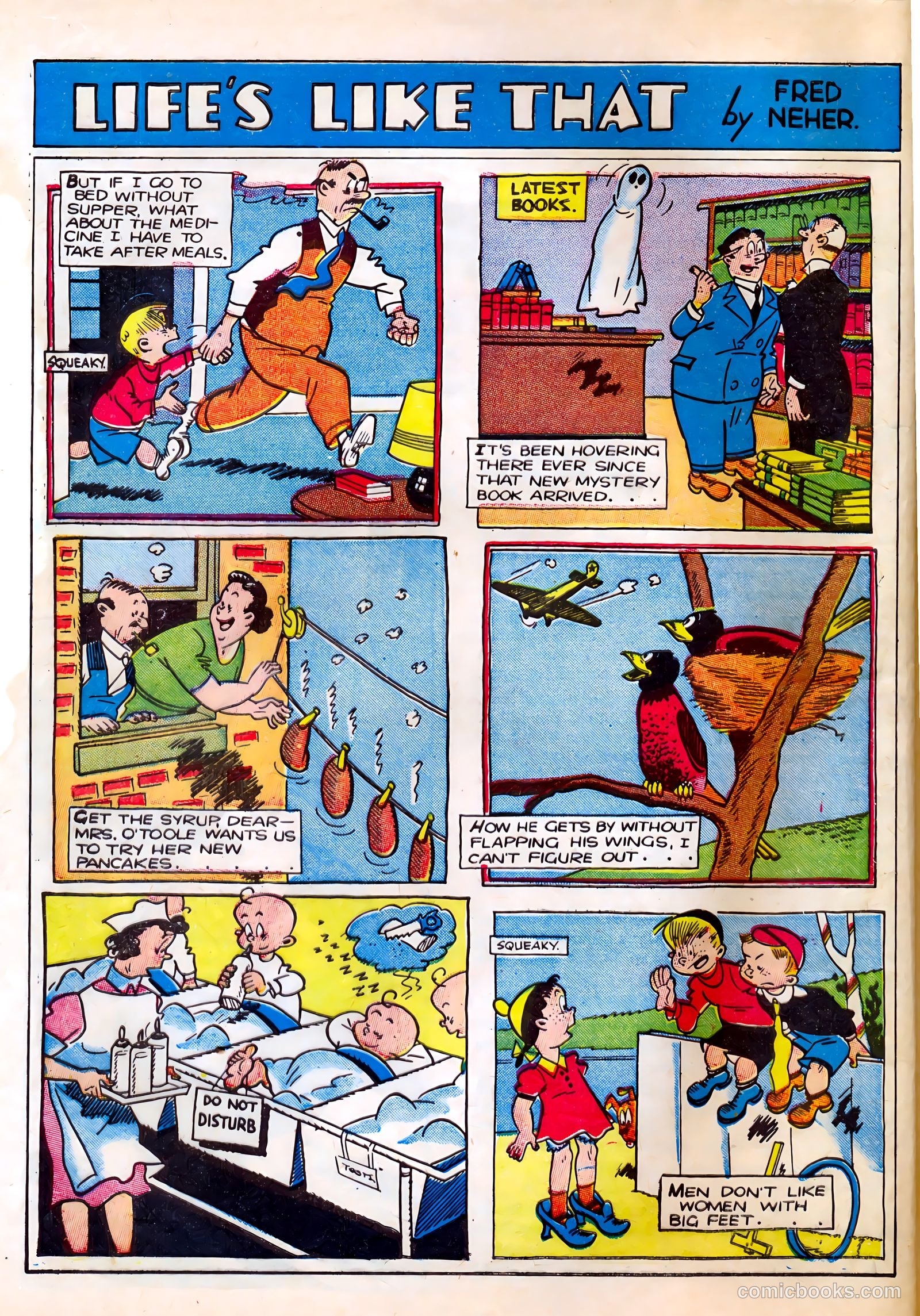 Famous Funnies #85 — page 58 of 64