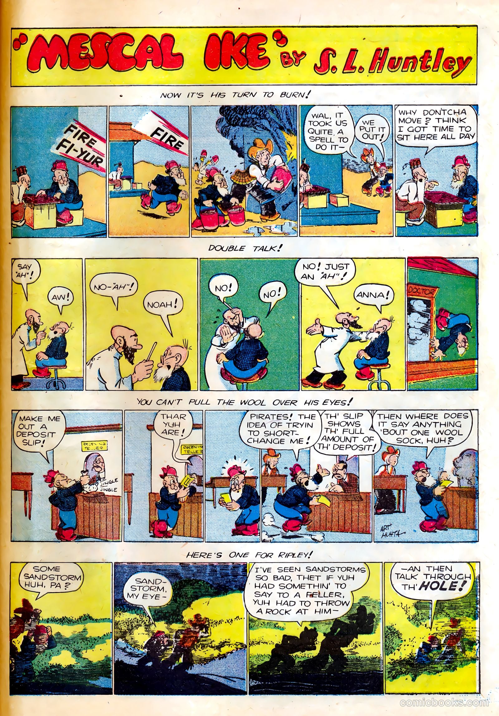 Famous Funnies #85 — page 59 of 64