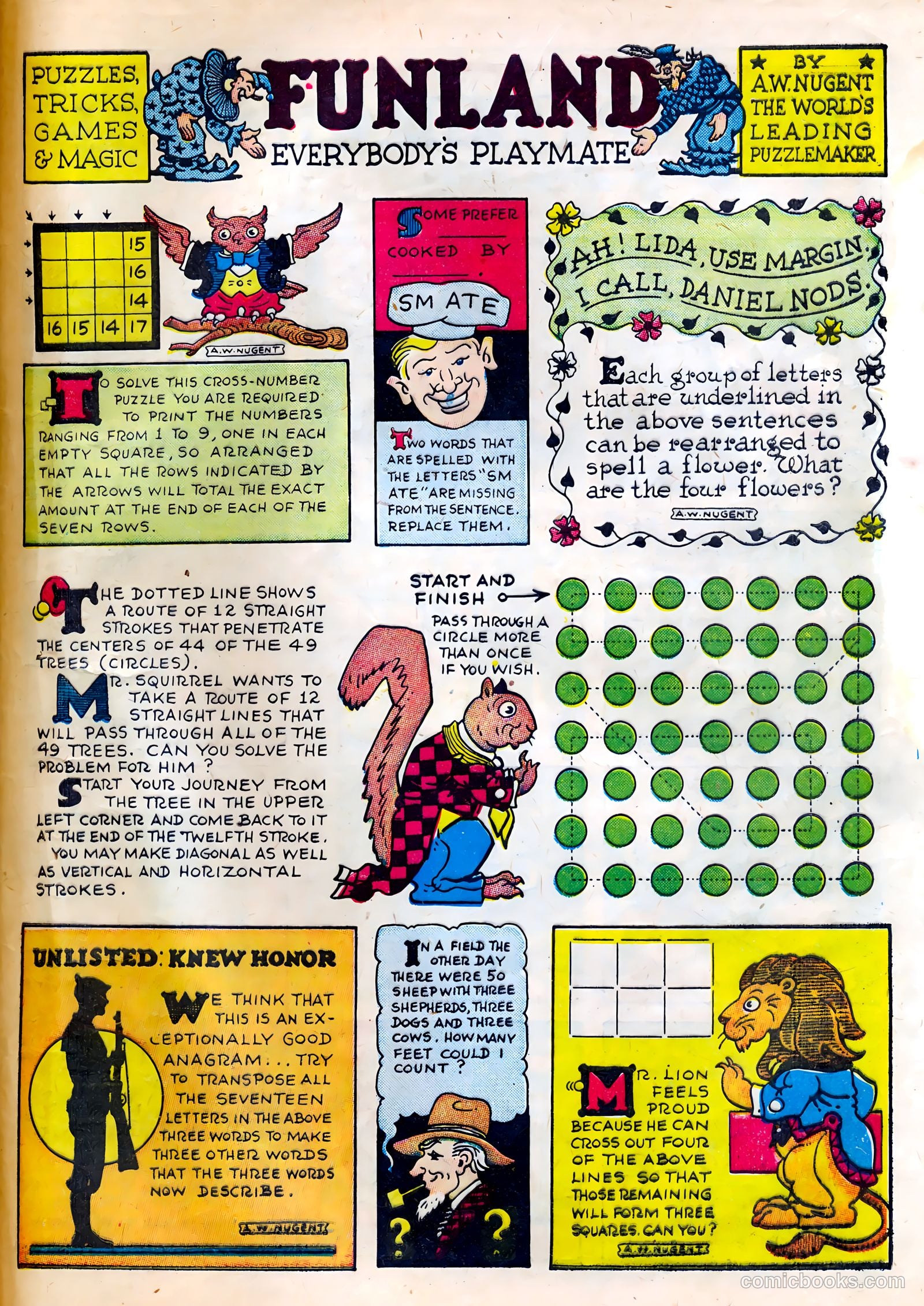 Famous Funnies #85 — page 61 of 64