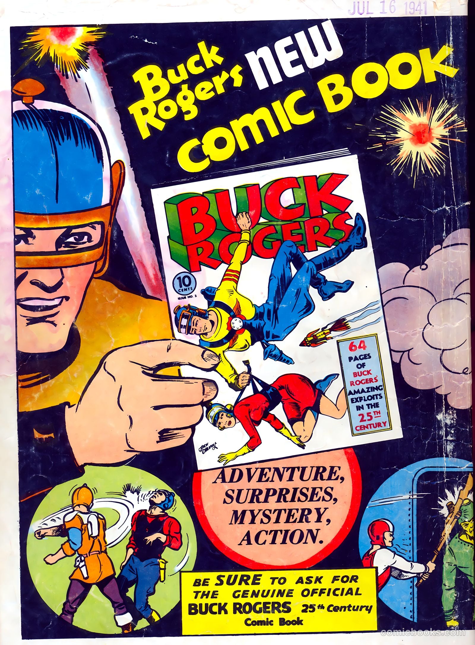 Famous Funnies #85 — page 64 of 64