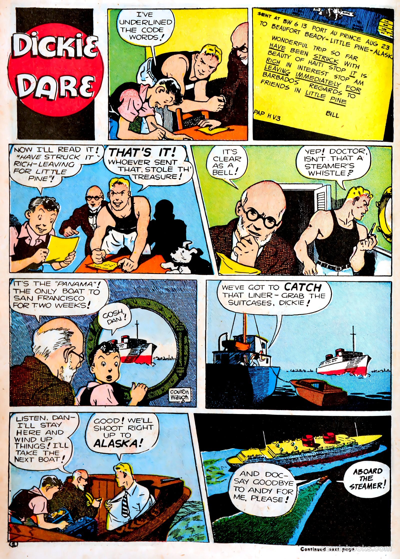 Famous Funnies #86 — page 22 of 62