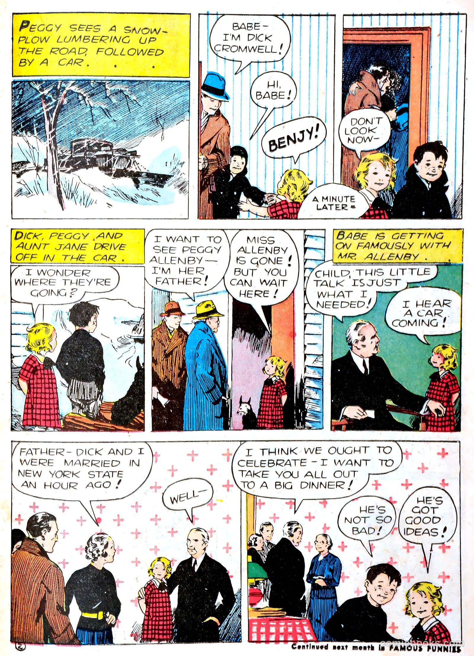 Famous Funnies #86 — page 32 of 62