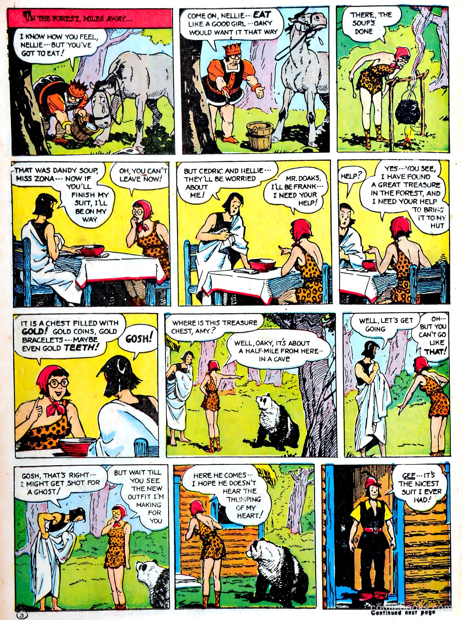 Famous Funnies #86 — page 35 of 62