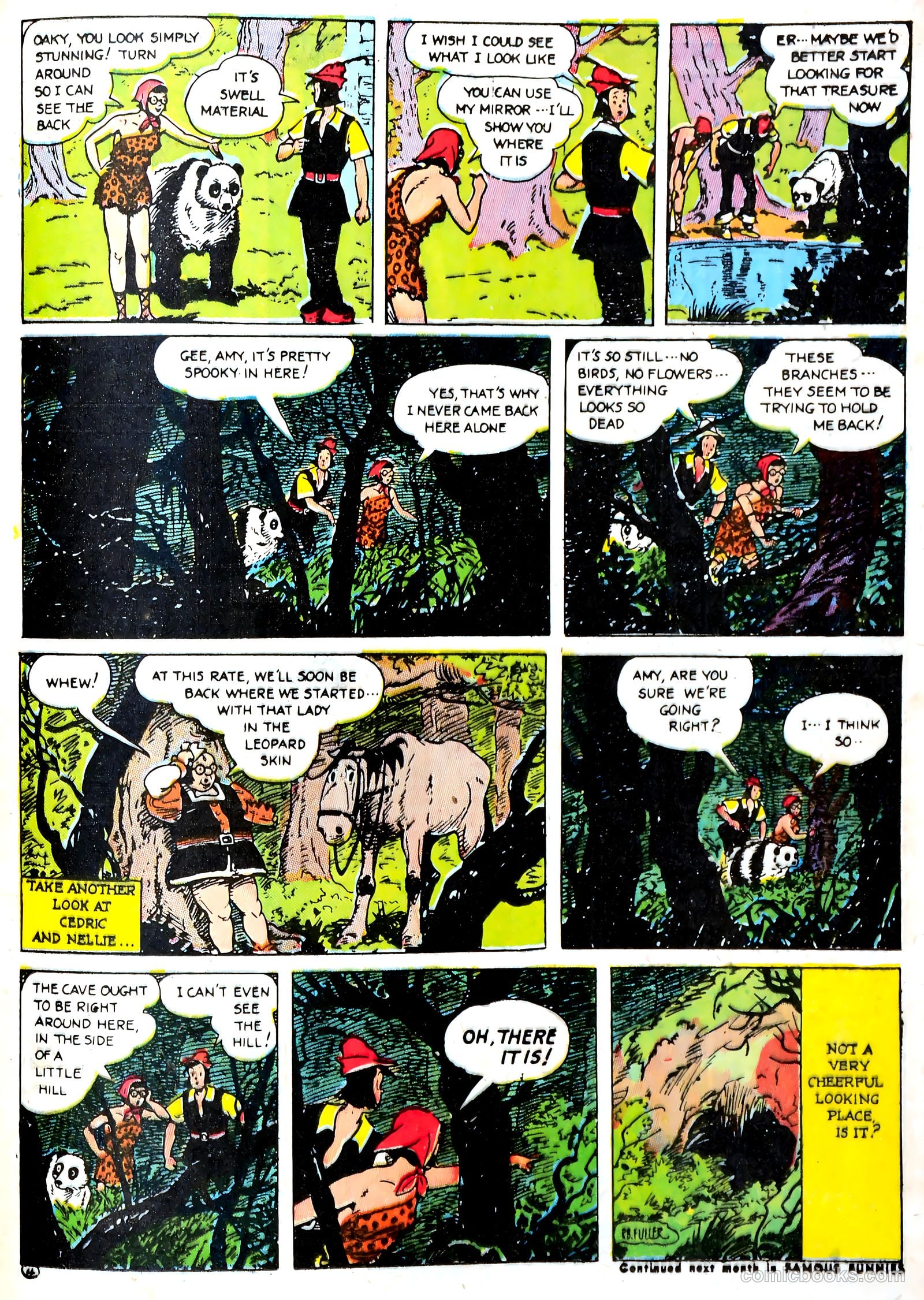 Famous Funnies #86 — page 36 of 62