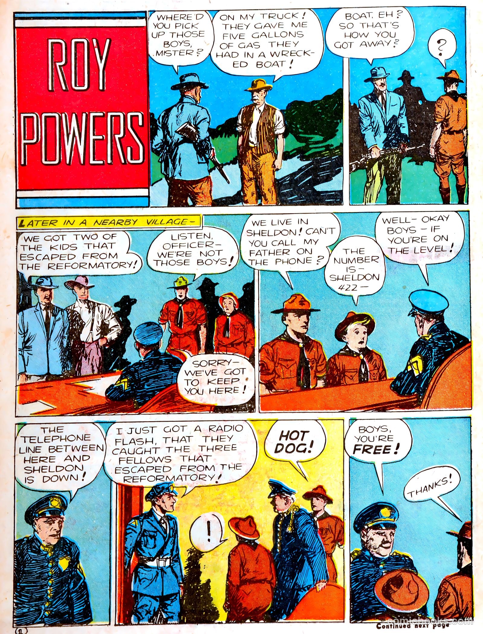 Famous Funnies #86 — page 37 of 62