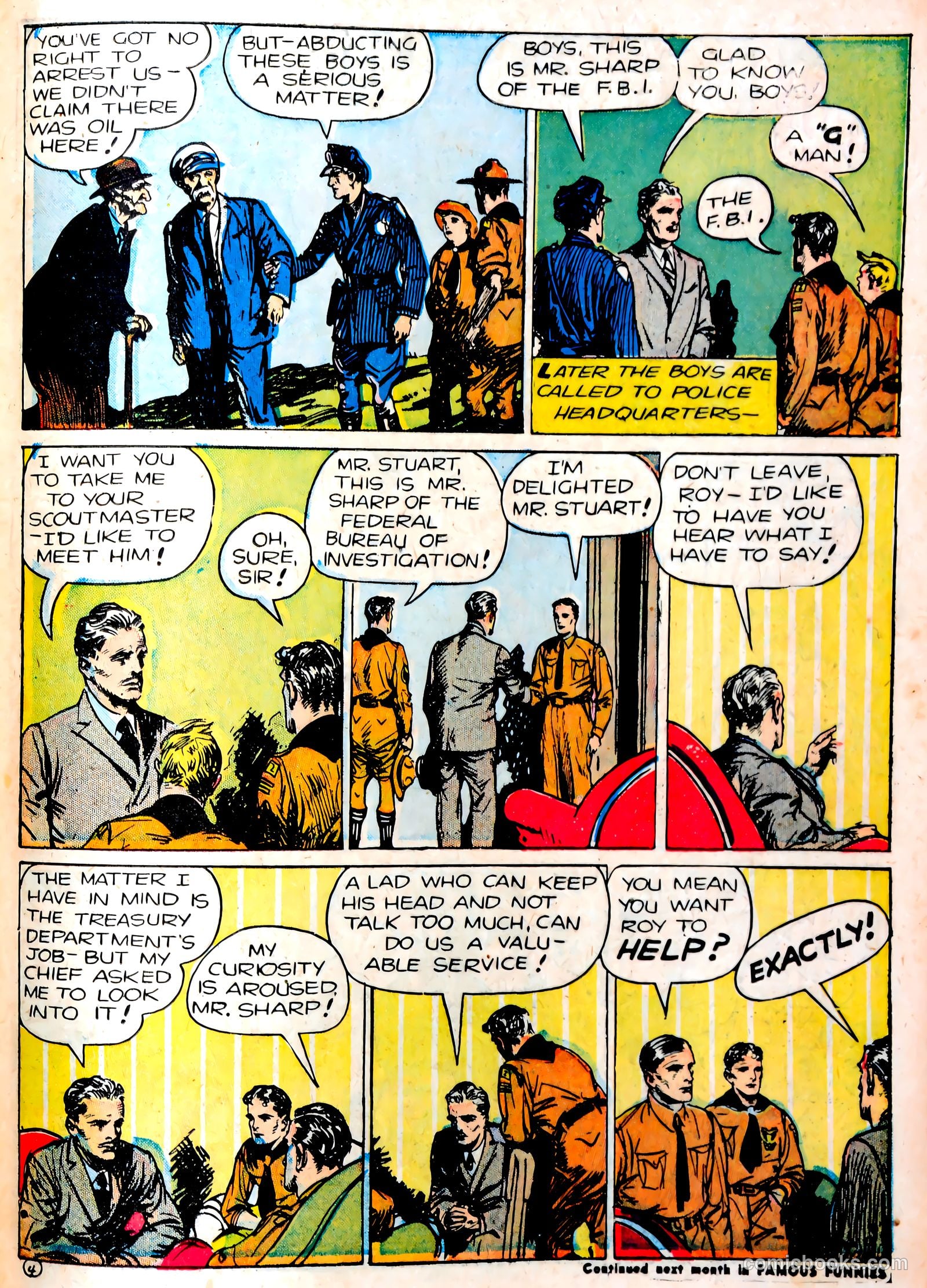 Famous Funnies #86 — page 40 of 62