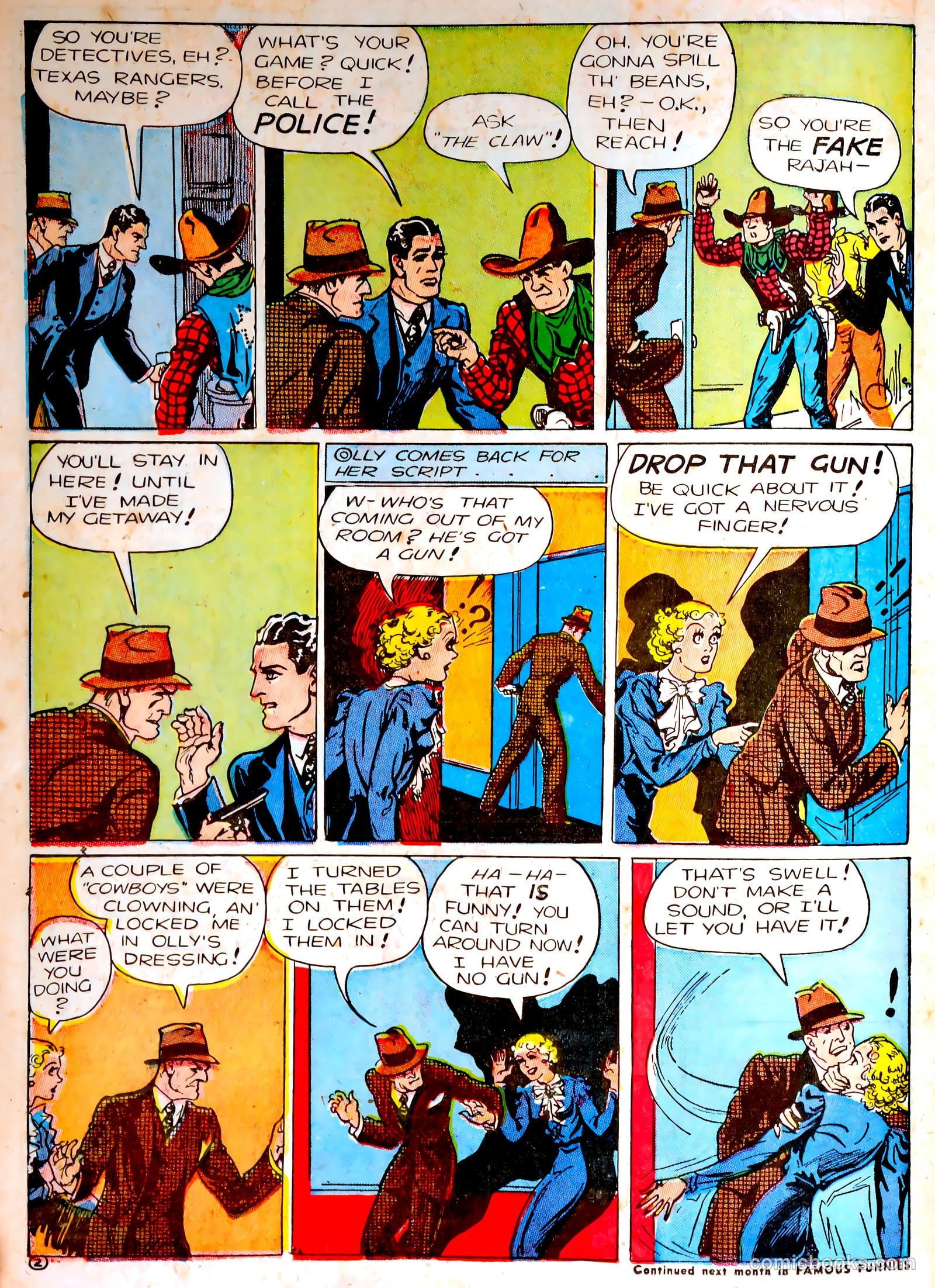 Famous Funnies #86 — page 45 of 62