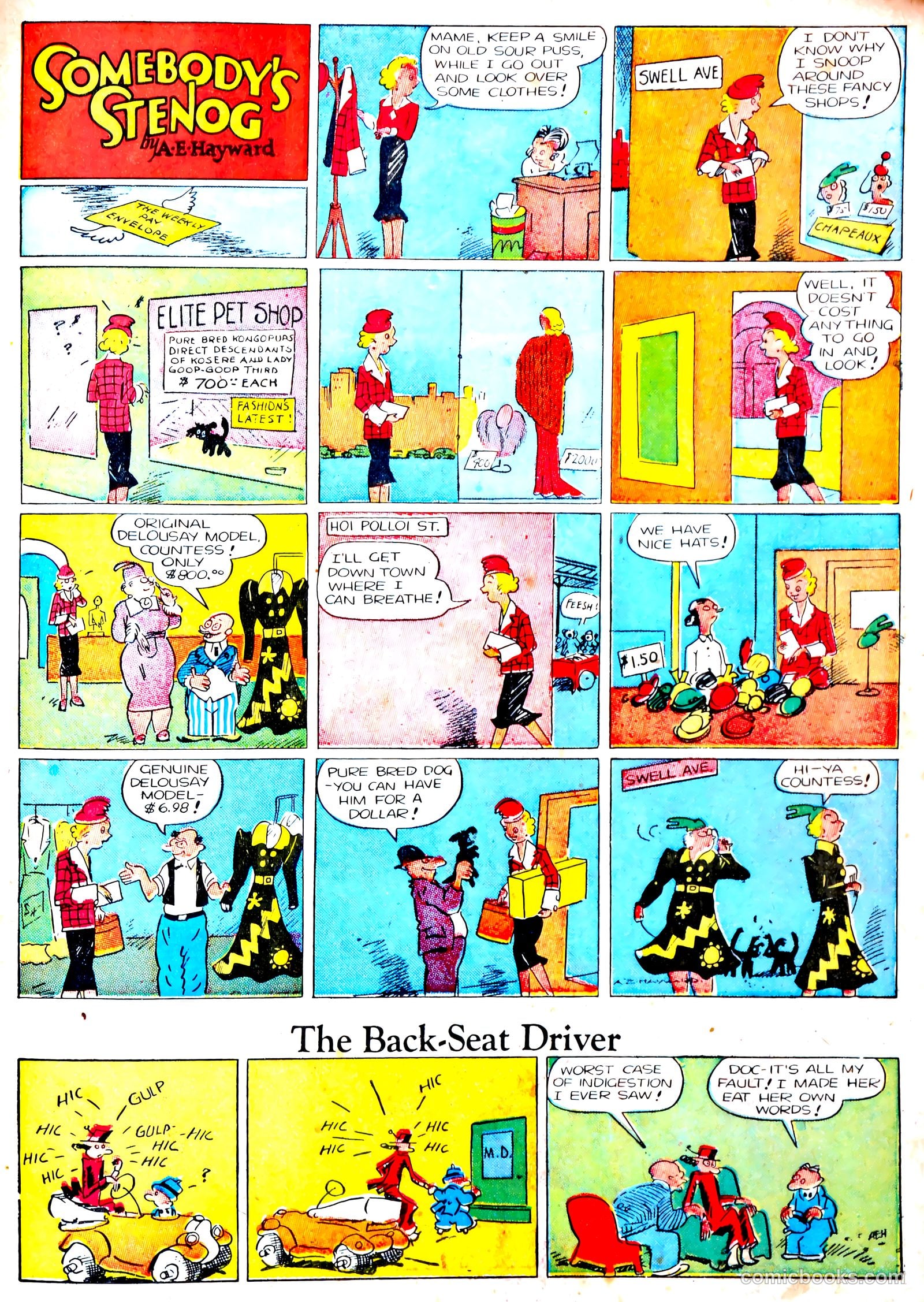 Famous Funnies #86 — page 46 of 62